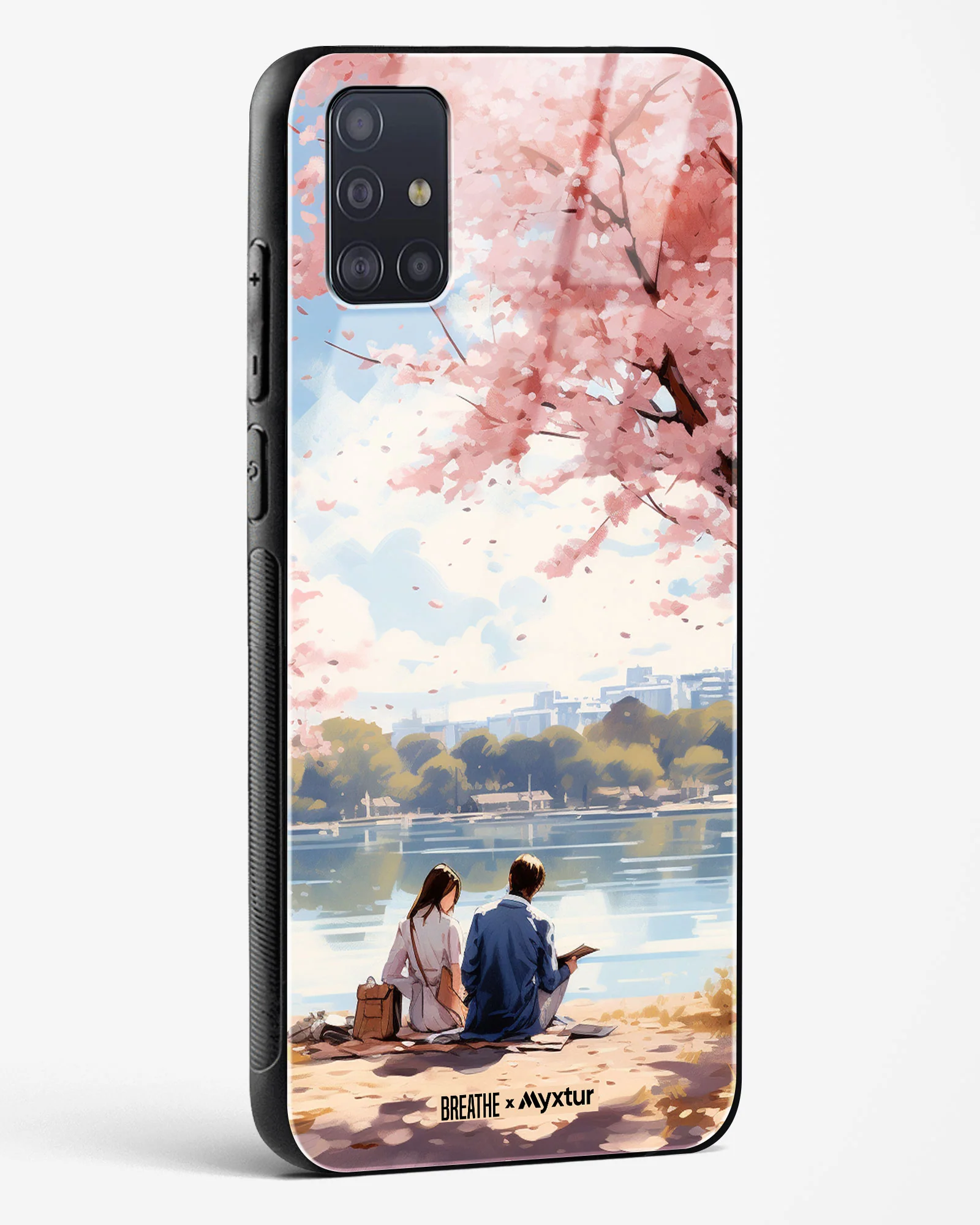 Sakura Serenade [BREATHE] Glass Case Phone Cover (Samsung) - Image 76