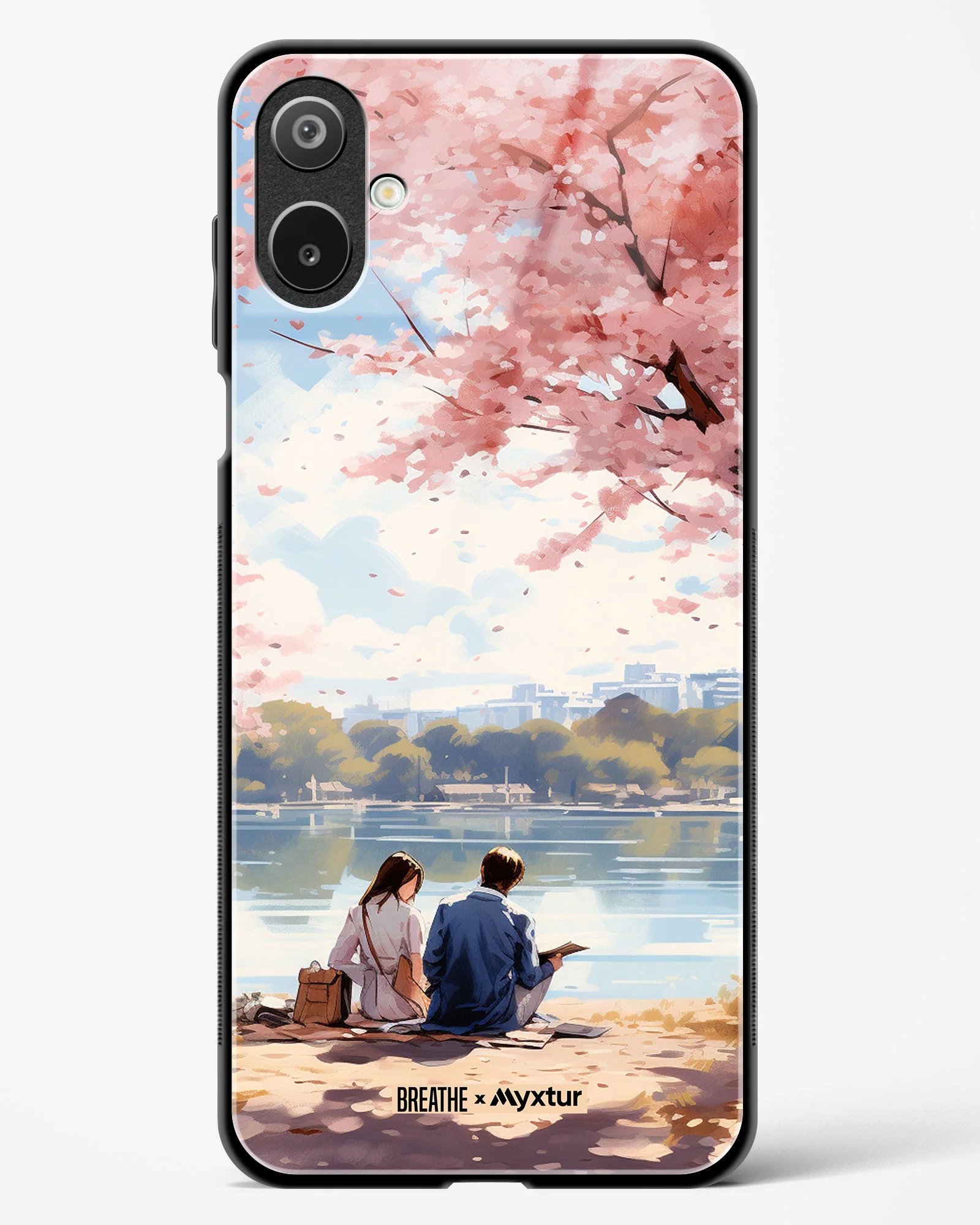 Sakura Serenade [BREATHE] Glass Case Phone Cover (Samsung) - Image 9