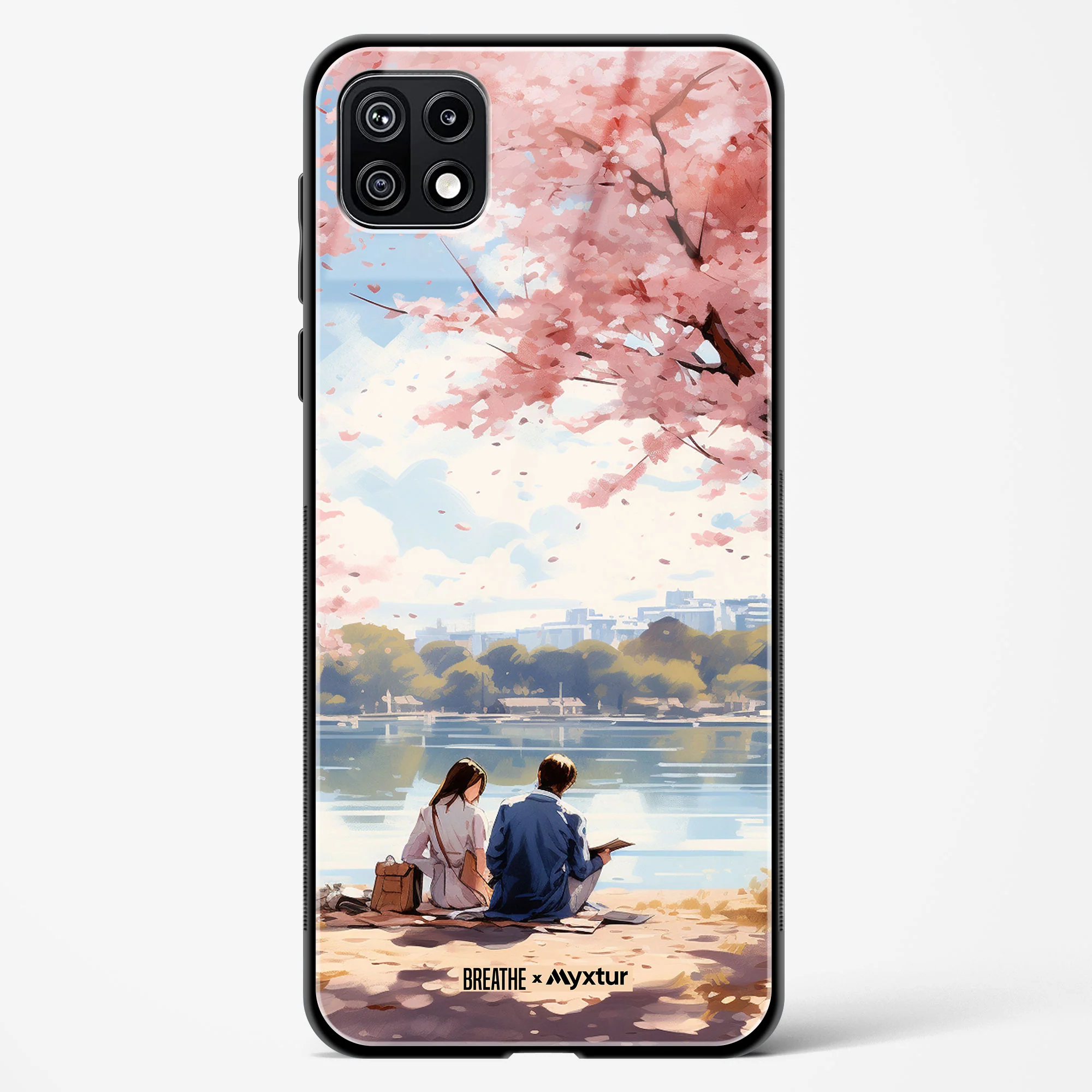 Sakura Serenade [BREATHE] Glass Case Phone Cover (Samsung) - Image 97
