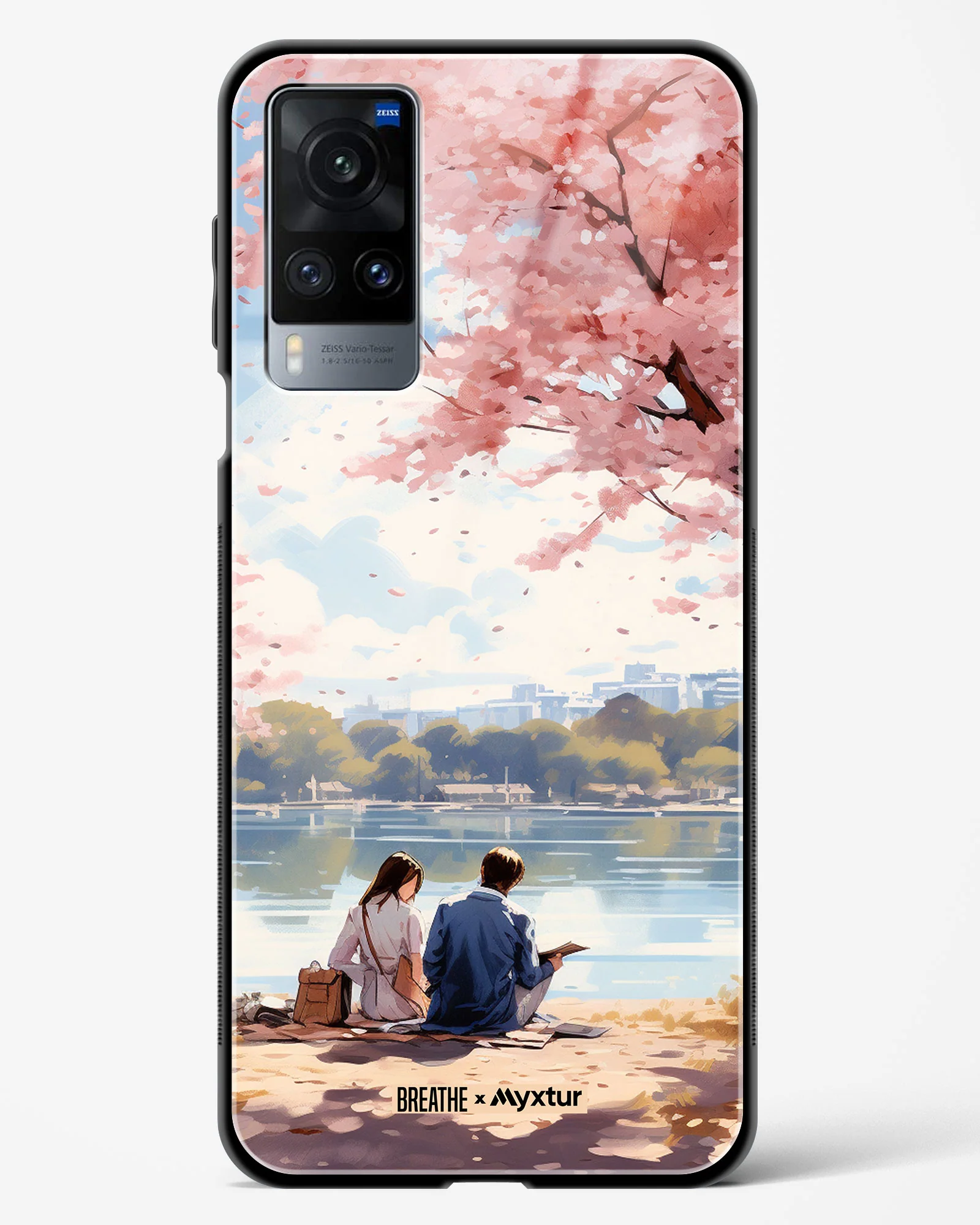 Sakura Serenade [BREATHE] Glass Case Phone Cover (Vivo) - Image 129