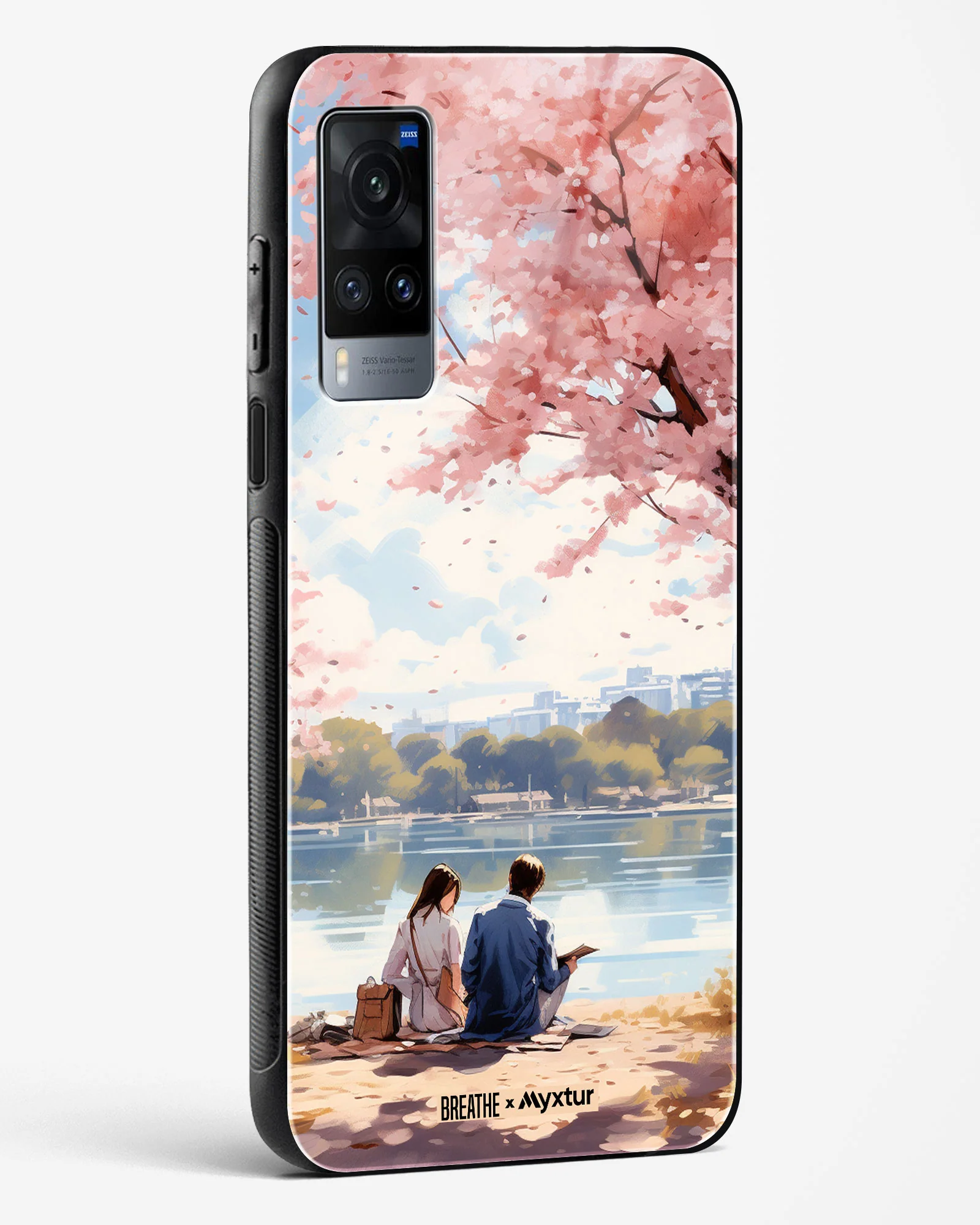 Sakura Serenade [BREATHE] Glass Case Phone Cover (Vivo) - Image 130