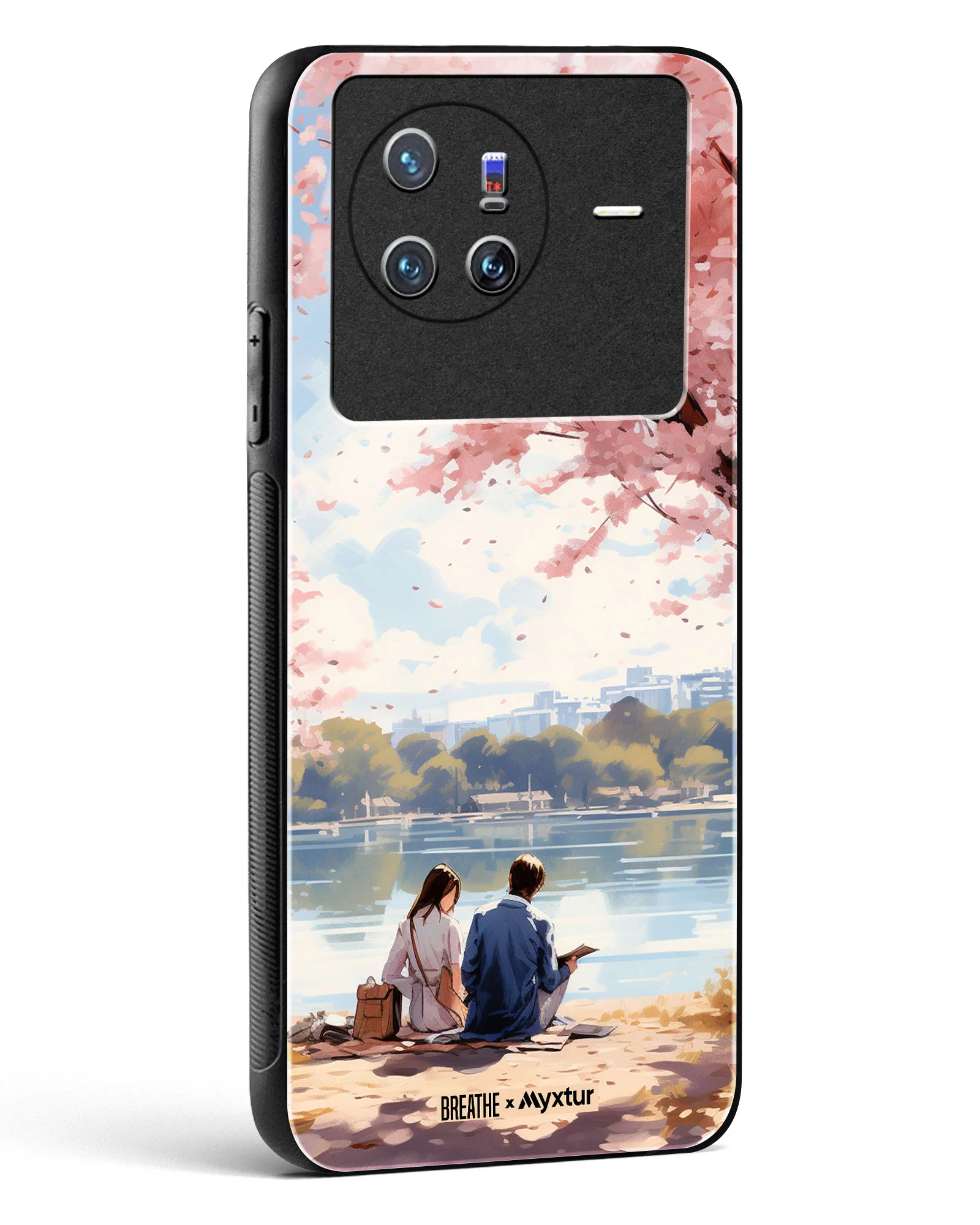 Sakura Serenade [BREATHE] Glass Case Phone Cover (Vivo) - Image 138
