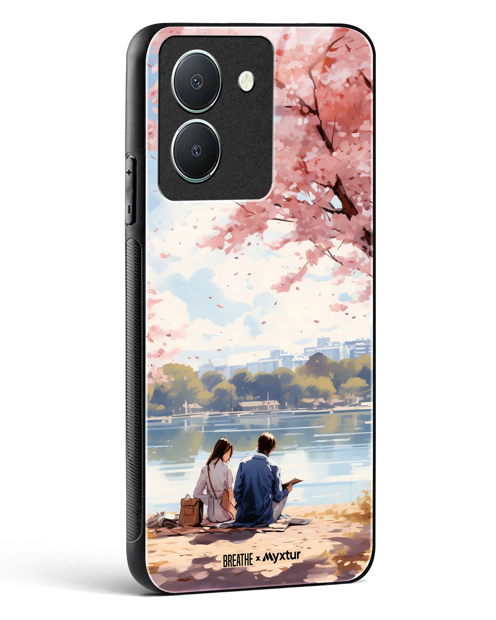Sakura Serenade [BREATHE] Glass Case Phone Cover (Vivo) - Image 164