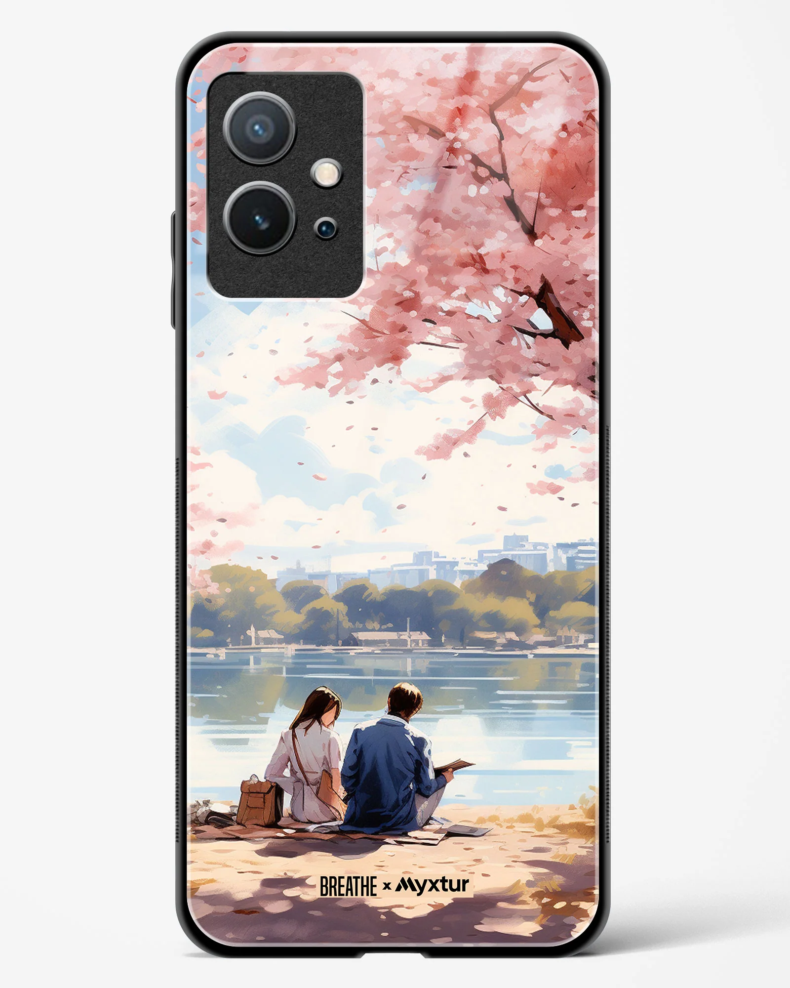 Sakura Serenade [BREATHE] Glass Case Phone Cover (Vivo) - Image 169