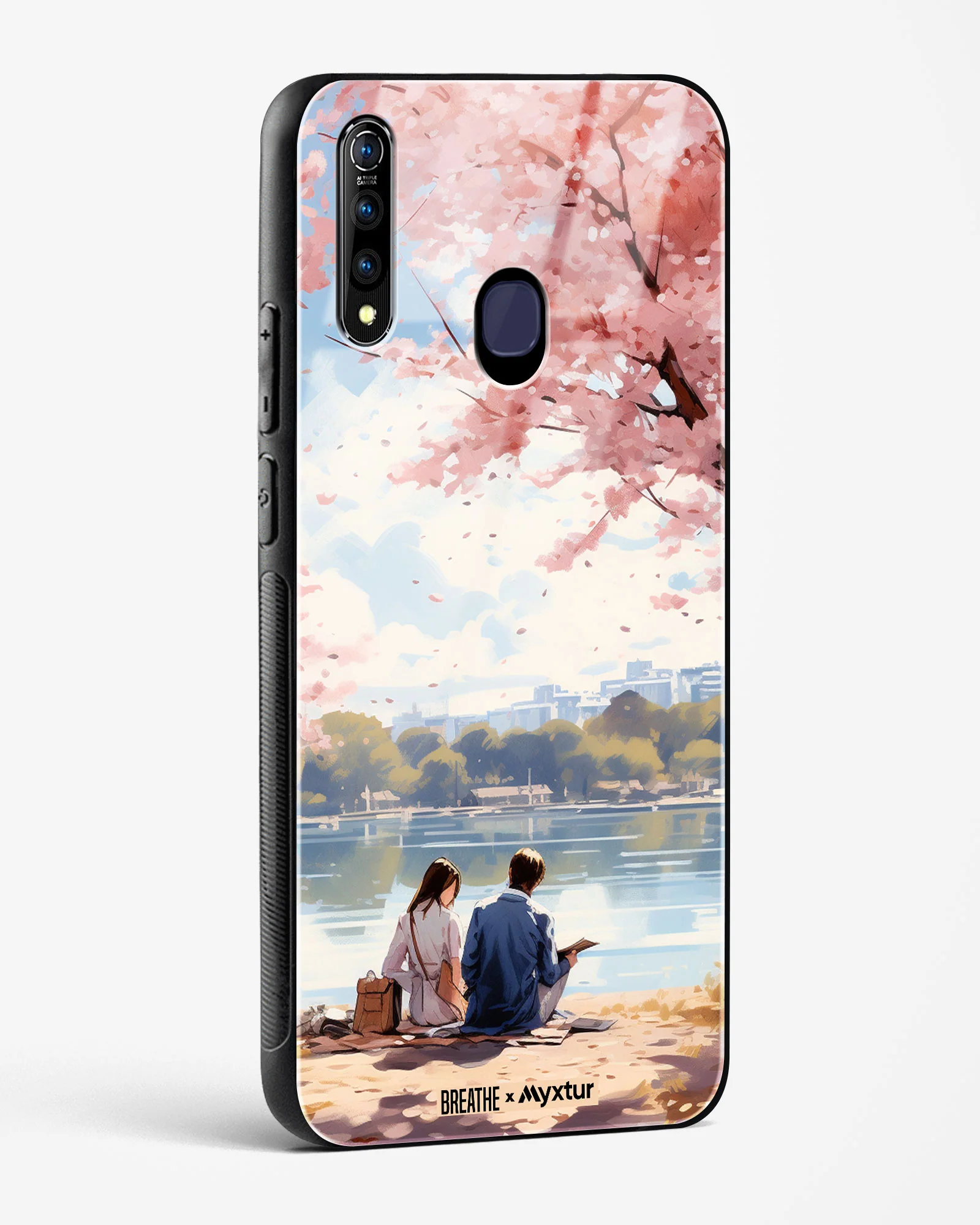Sakura Serenade [BREATHE] Glass Case Phone Cover (Vivo) - Image 172