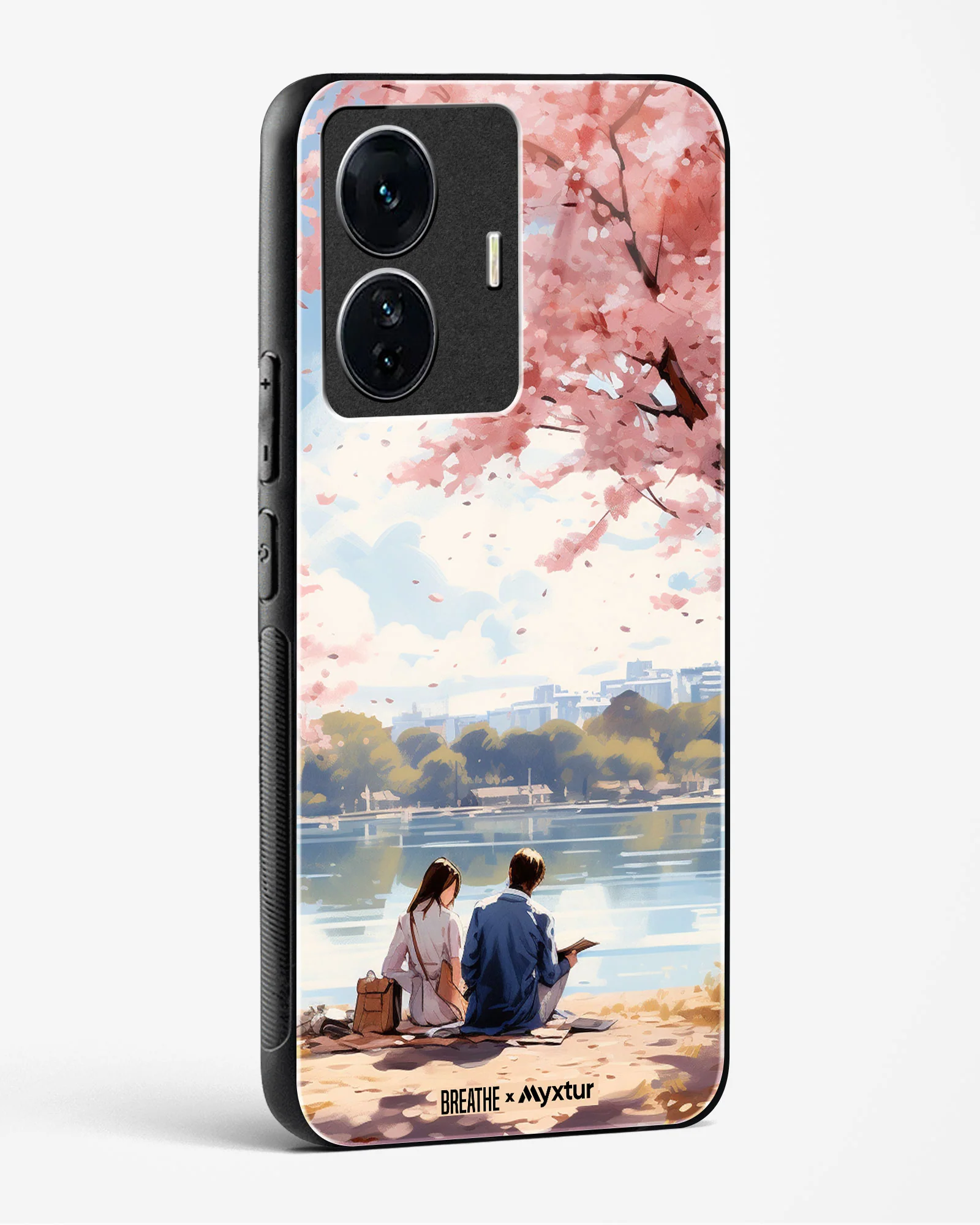Sakura Serenade [BREATHE] Glass Case Phone Cover (Vivo) - Image 18
