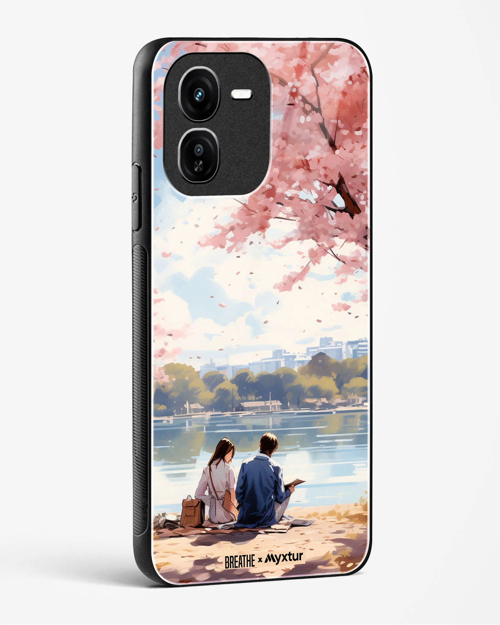 Sakura Serenade [BREATHE] Glass Case Phone Cover (Vivo) - Image 26