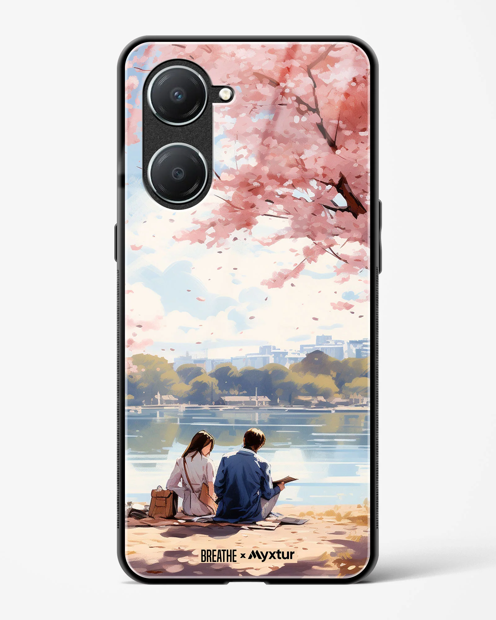 Sakura Serenade [BREATHE] Glass Case Phone Cover (Vivo) - Image 27