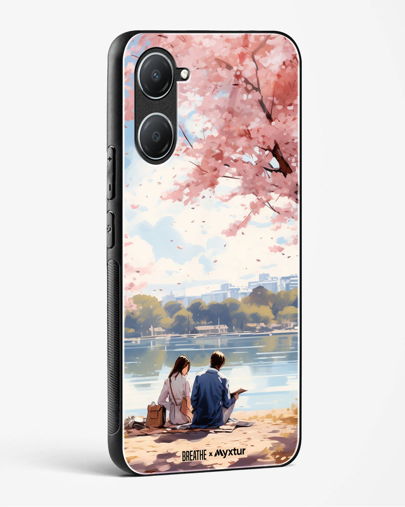 Sakura Serenade [BREATHE] Glass Case Phone Cover (Vivo) - Image 28