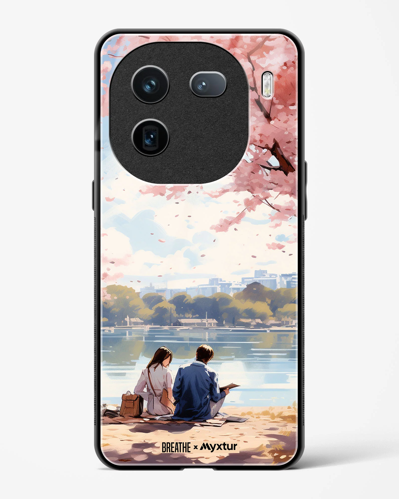 Sakura Serenade [BREATHE] Glass Case Phone Cover (Vivo) - Image 35