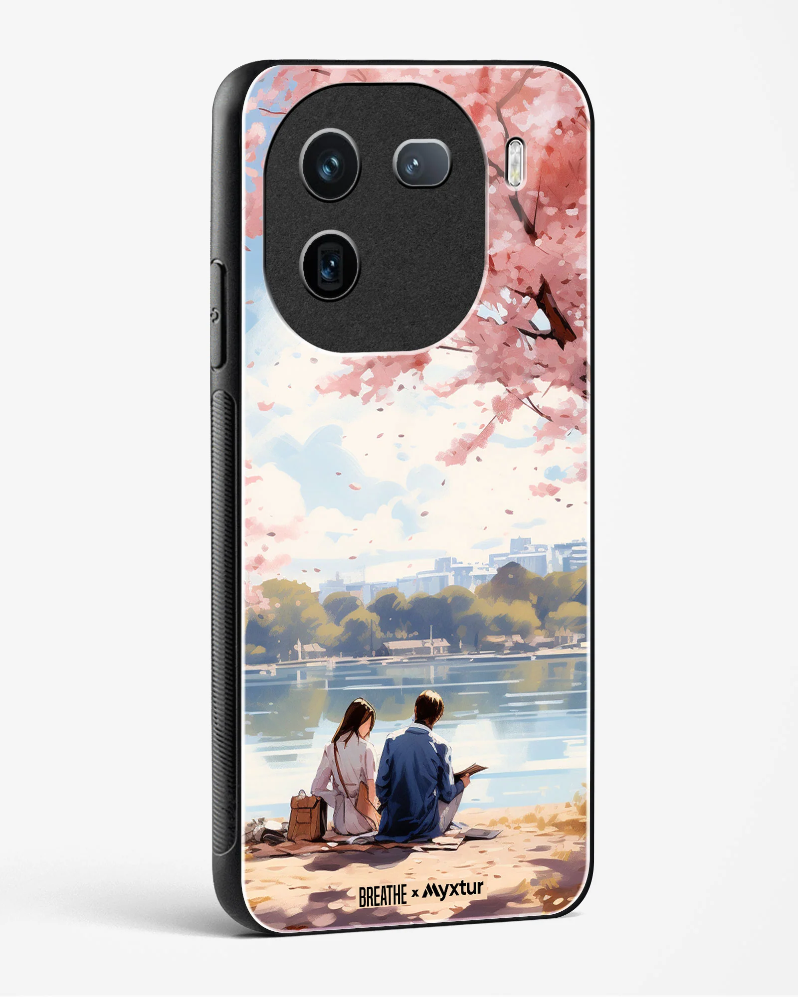 Sakura Serenade [BREATHE] Glass Case Phone Cover (Vivo) - Image 36