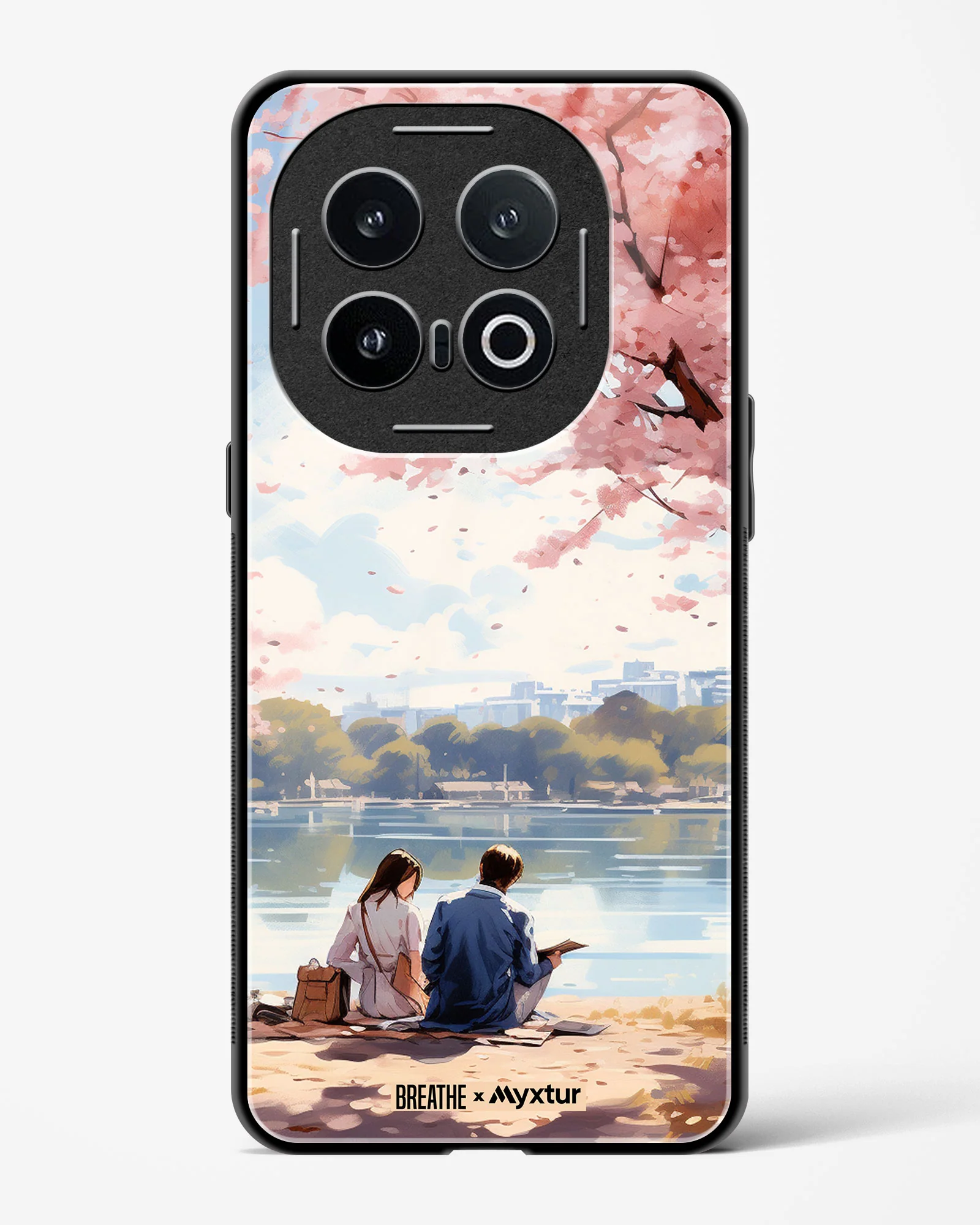 Sakura Serenade [BREATHE] Glass Case Phone Cover (Vivo) - Image 37