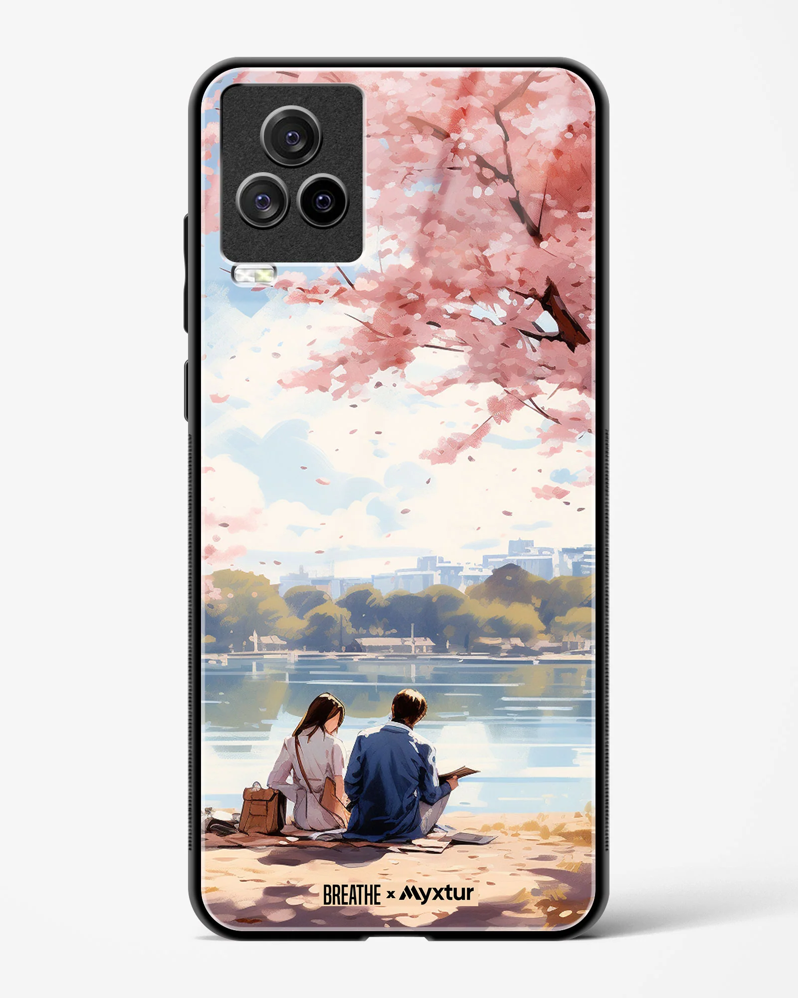 Sakura Serenade [BREATHE] Glass Case Phone Cover (Vivo) - Image 43