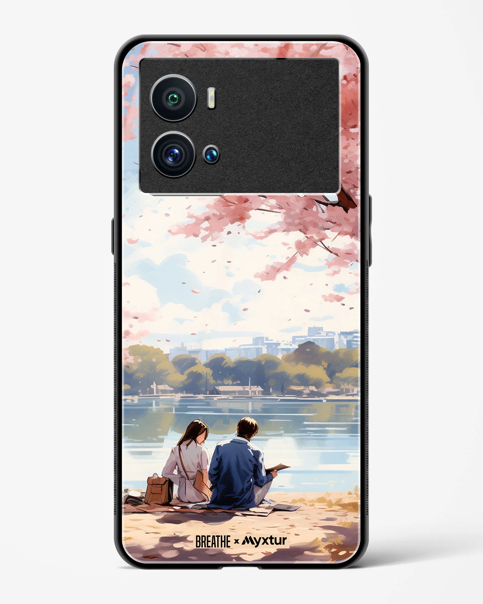 Sakura Serenade [BREATHE] Glass Case Phone Cover (Vivo) - Image 47