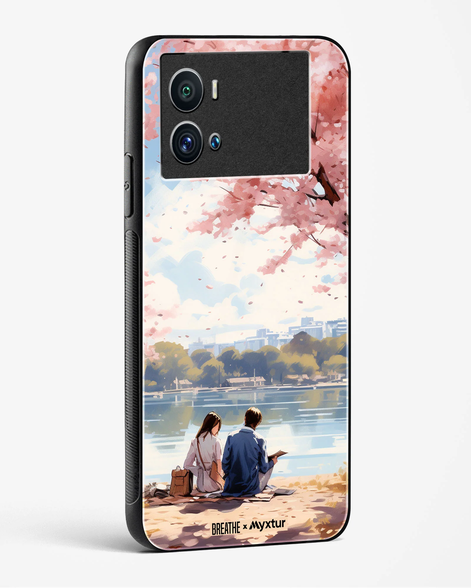 Sakura Serenade [BREATHE] Glass Case Phone Cover (Vivo) - Image 48