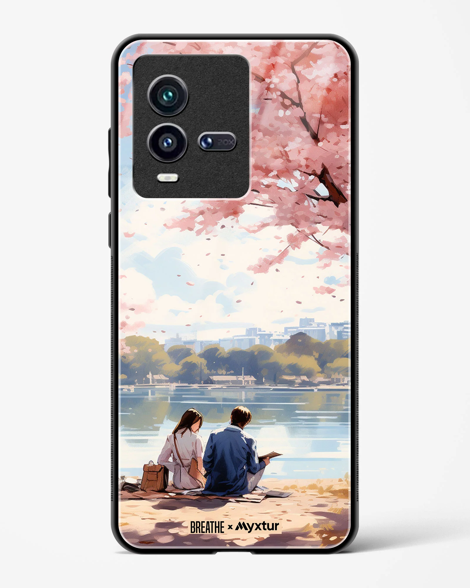 Sakura Serenade [BREATHE] Glass Case Phone Cover (Vivo) - Image 51