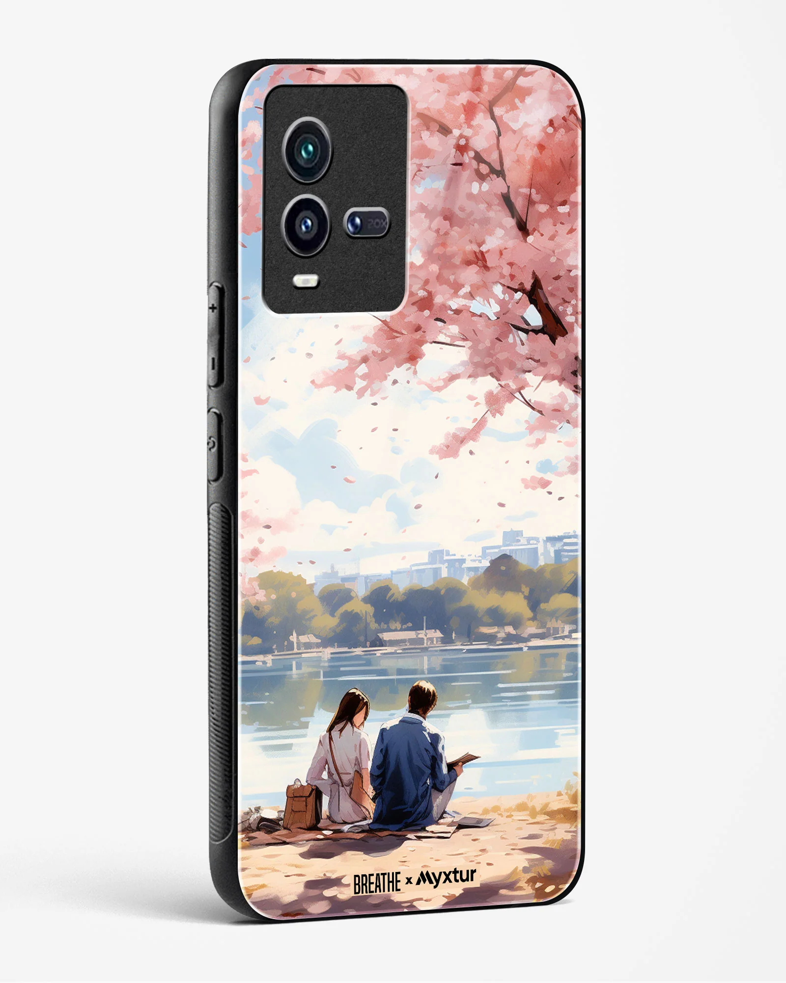 Sakura Serenade [BREATHE] Glass Case Phone Cover (Vivo) - Image 52