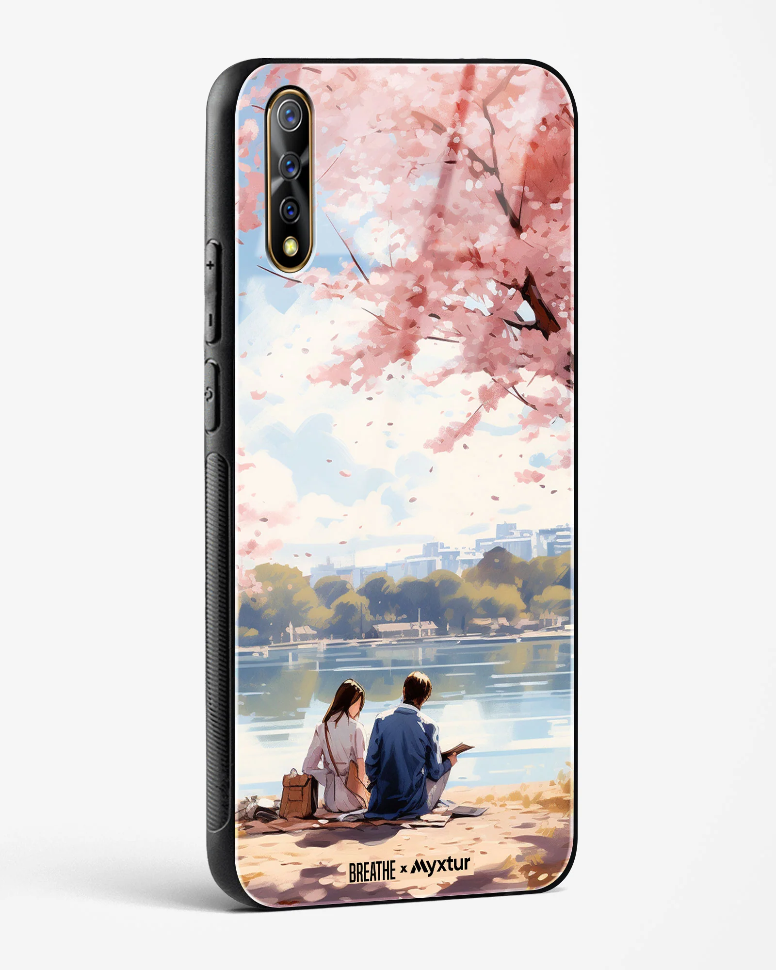 Sakura Serenade [BREATHE] Glass Case Phone Cover (Vivo) - Image 54