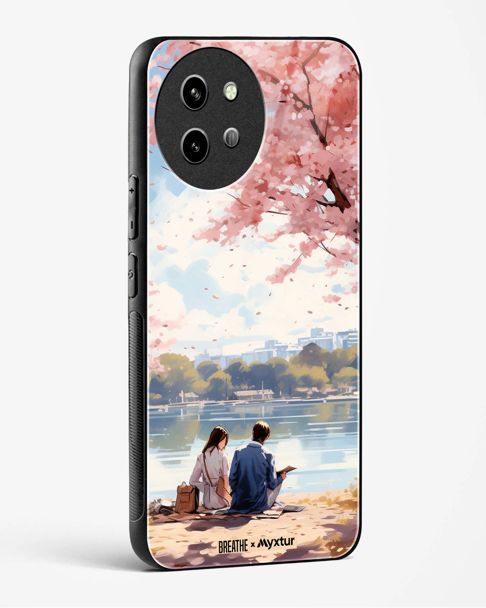 Sakura Serenade [BREATHE] Glass Case Phone Cover (Vivo) - Image 74