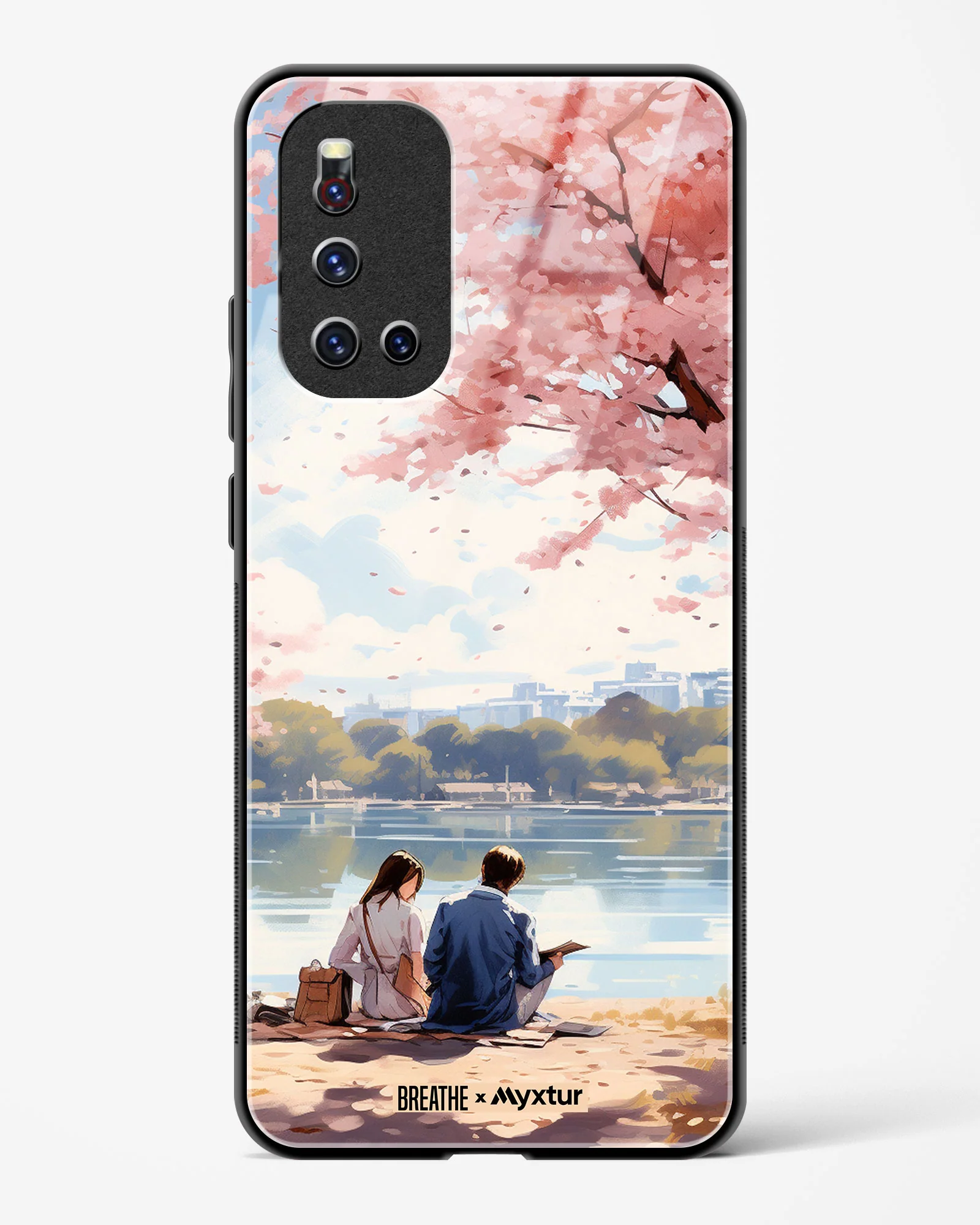 Sakura Serenade [BREATHE] Glass Case Phone Cover (Vivo) - Image 81