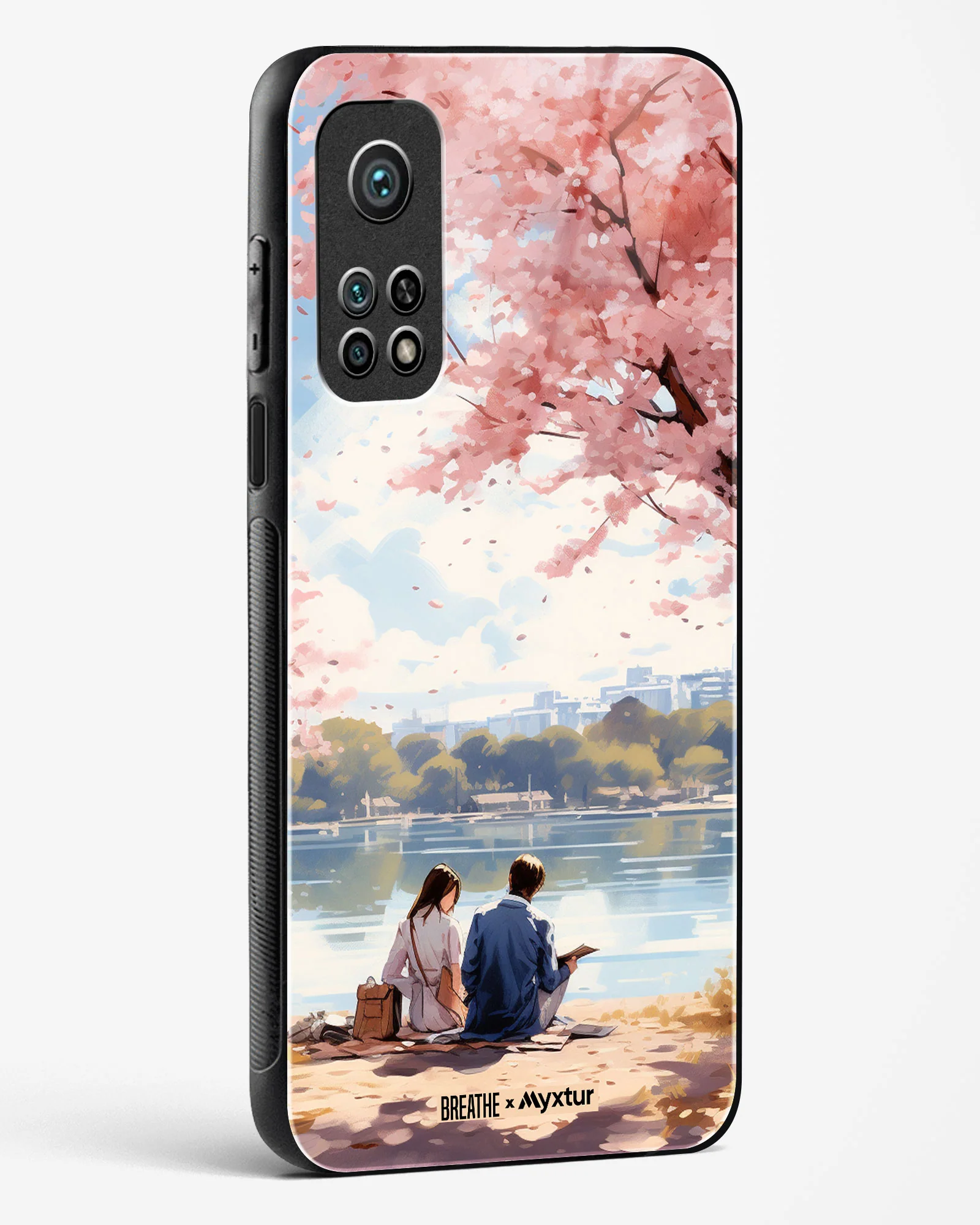 Sakura Serenade [BREATHE] Glass Case Phone Cover (Xiaomi) - Image 4