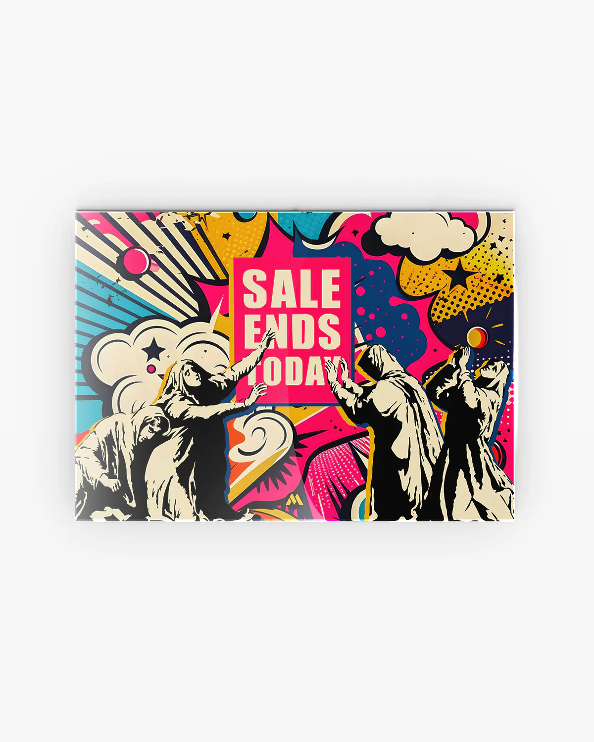 Sale Ends Today in Graffiti Metal-Poster - Image 11
