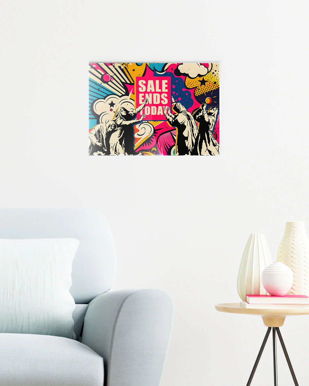 Sale Ends Today in Graffiti Metal-Poster - Image 12