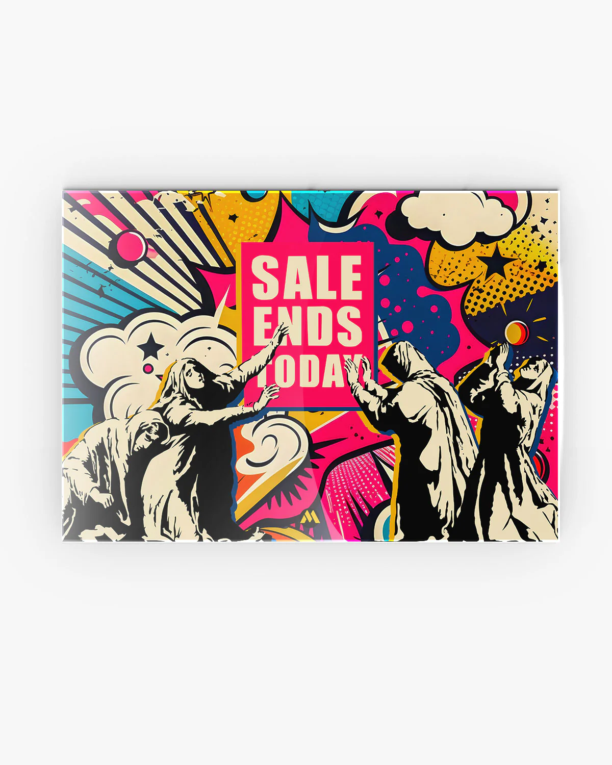 Sale Ends Today in Graffiti Metal-Poster - Image 6