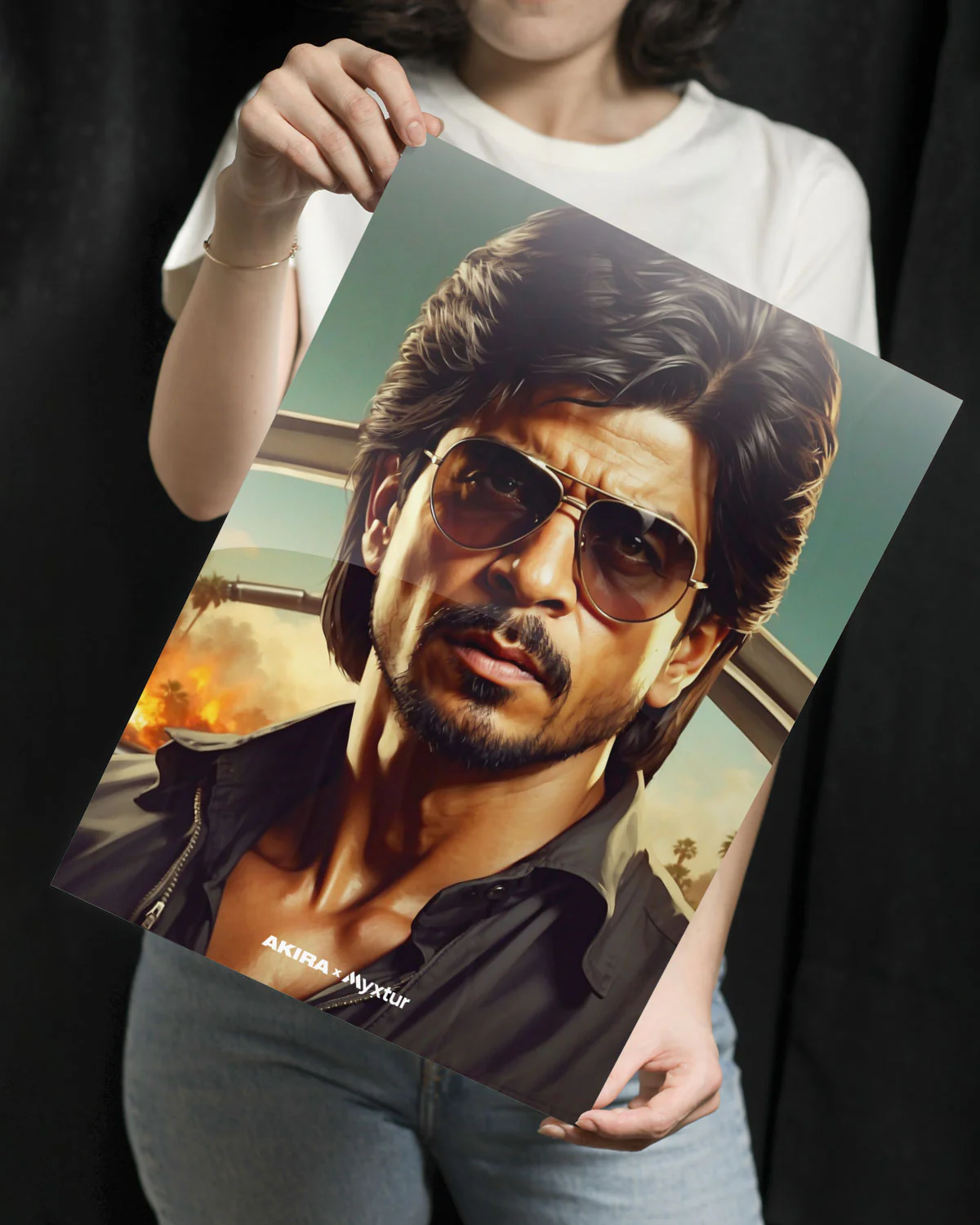 Shah Rukh City [AKIRA] Metal-Poster - Image 3