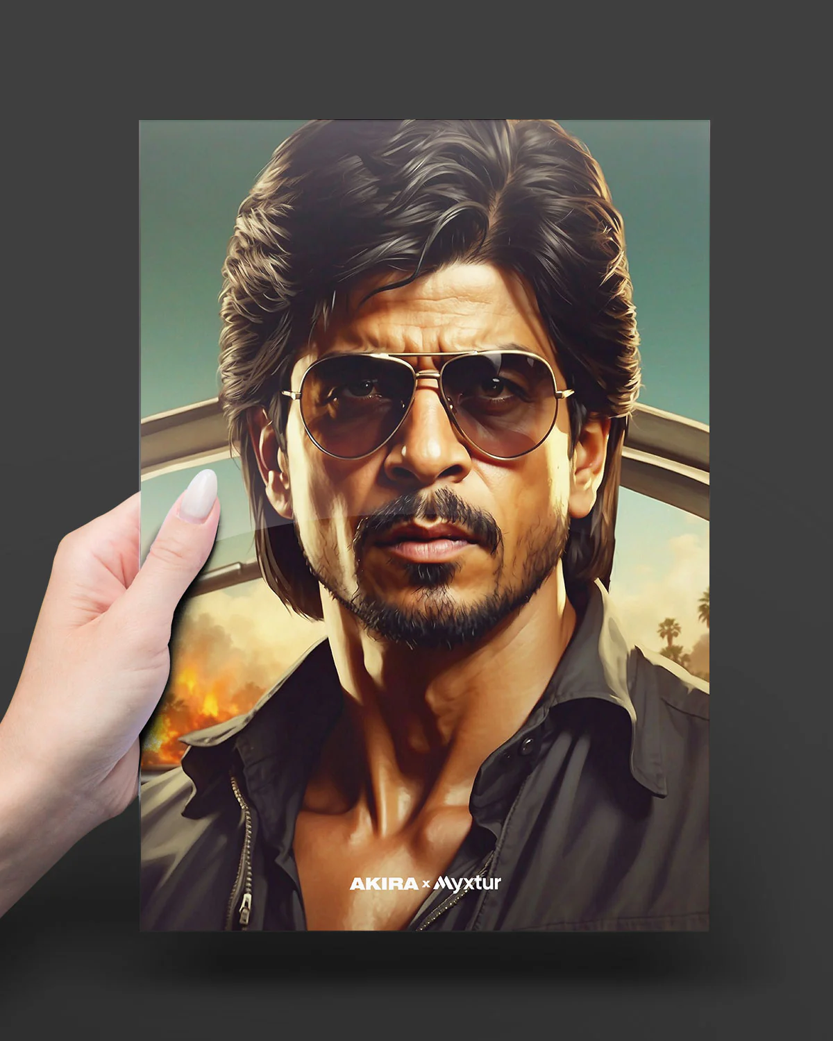 Shah Rukh City [AKIRA] Metal-Poster - Image 8