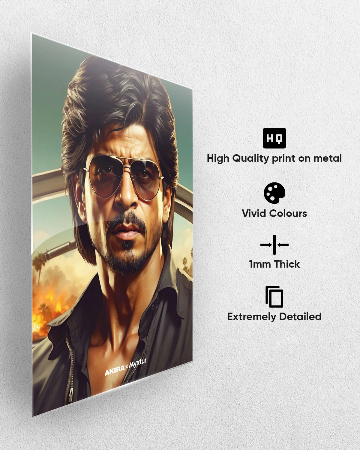 Shah Rukh City [AKIRA] Metal-Poster - Image 9