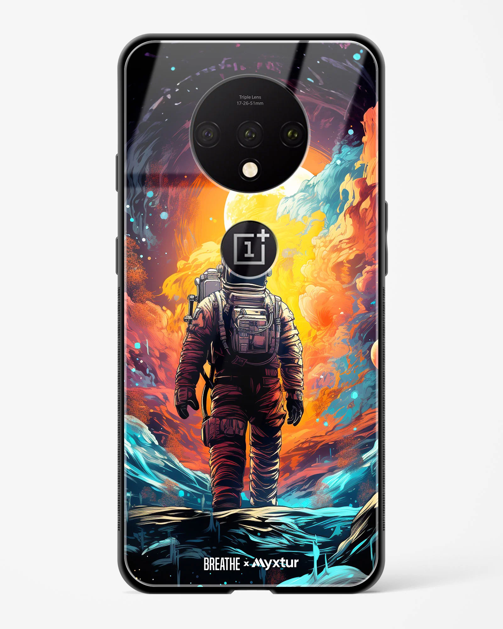 Technicolor Space Adventure [BREATHE] Glass Case Phone Cover (OnePlus) - Image 29