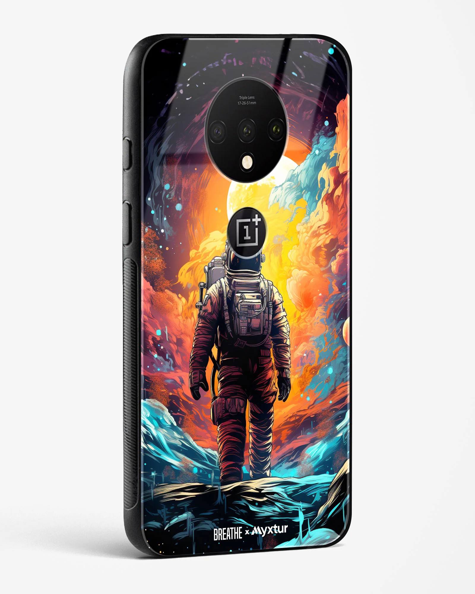 Technicolor Space Adventure [BREATHE] Glass Case Phone Cover (OnePlus) - Image 30