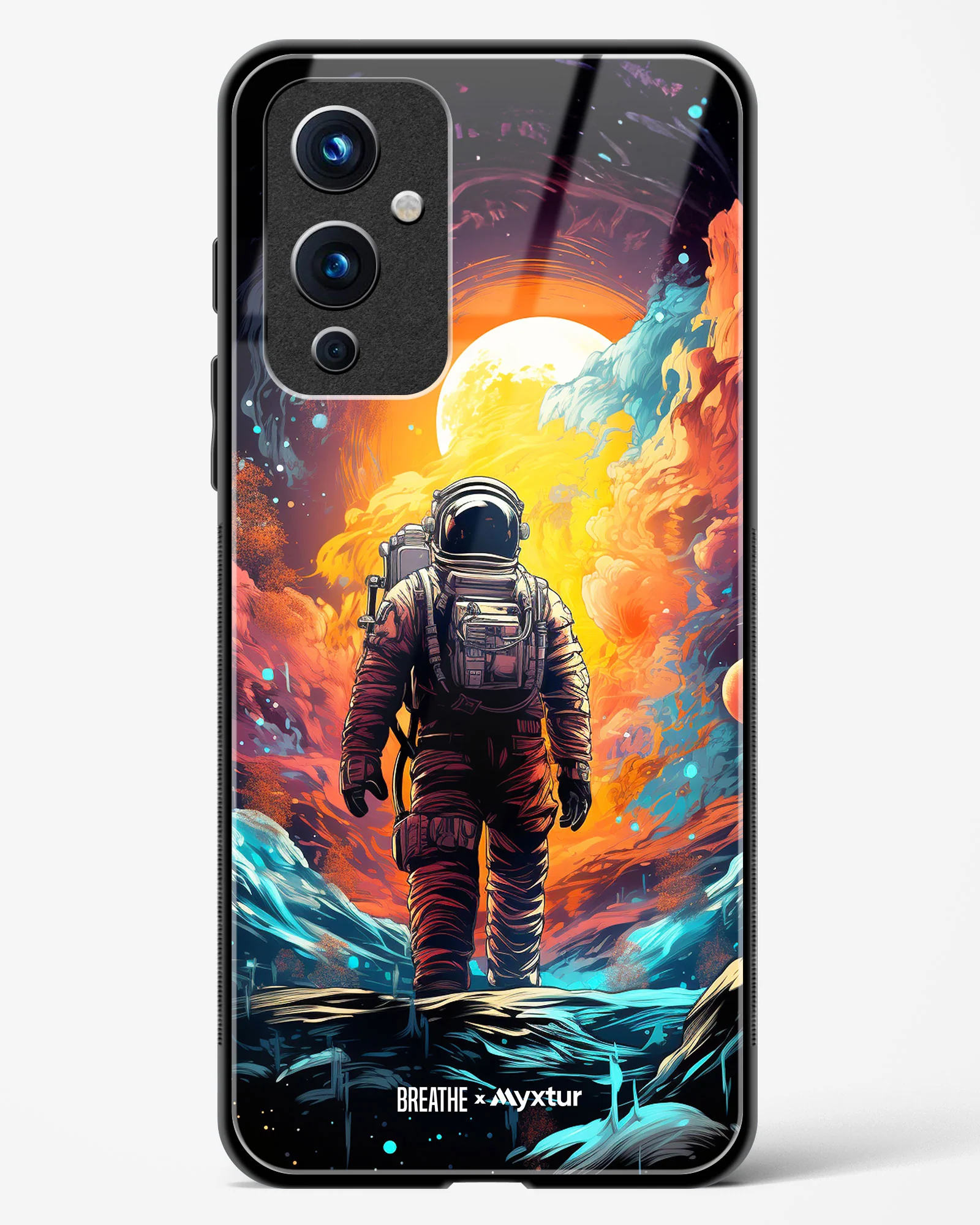 Technicolor Space Adventure [BREATHE] Glass Case Phone Cover (OnePlus) - Image 39