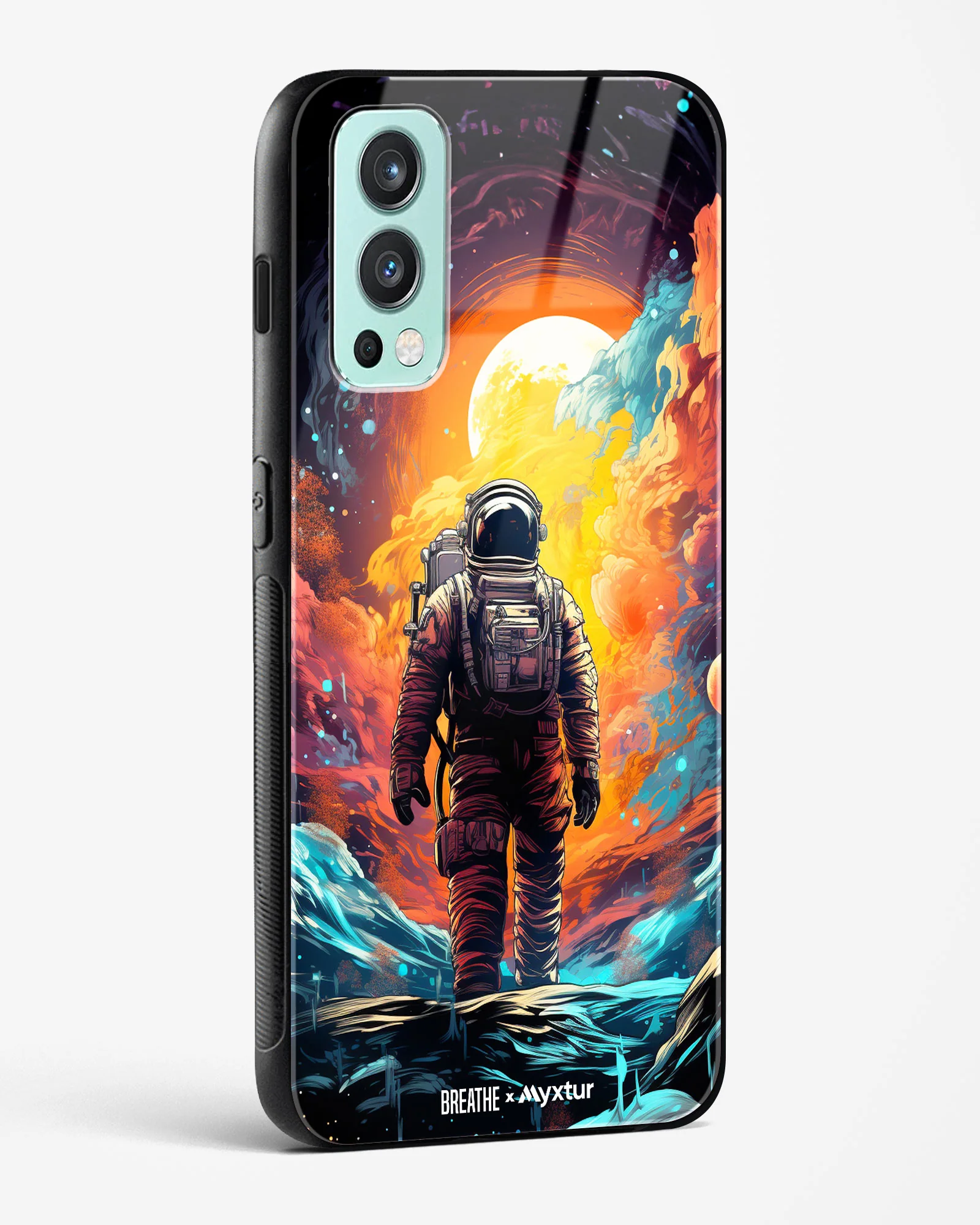 Technicolor Space Adventure [BREATHE] Glass Case Phone Cover (OnePlus) - Image 50