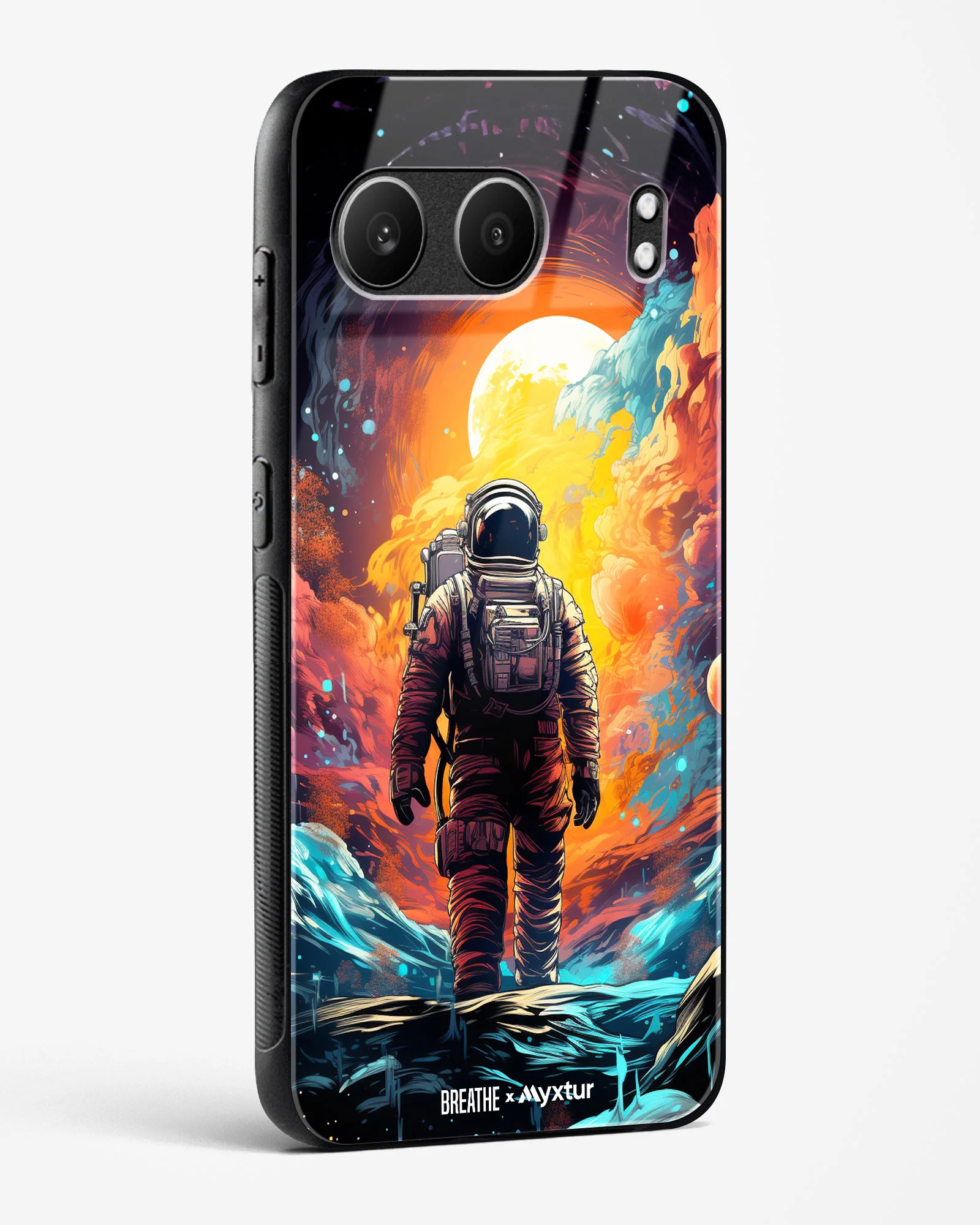 Technicolor Space Adventure [BREATHE] Glass Case Phone Cover (OnePlus) - Image 56