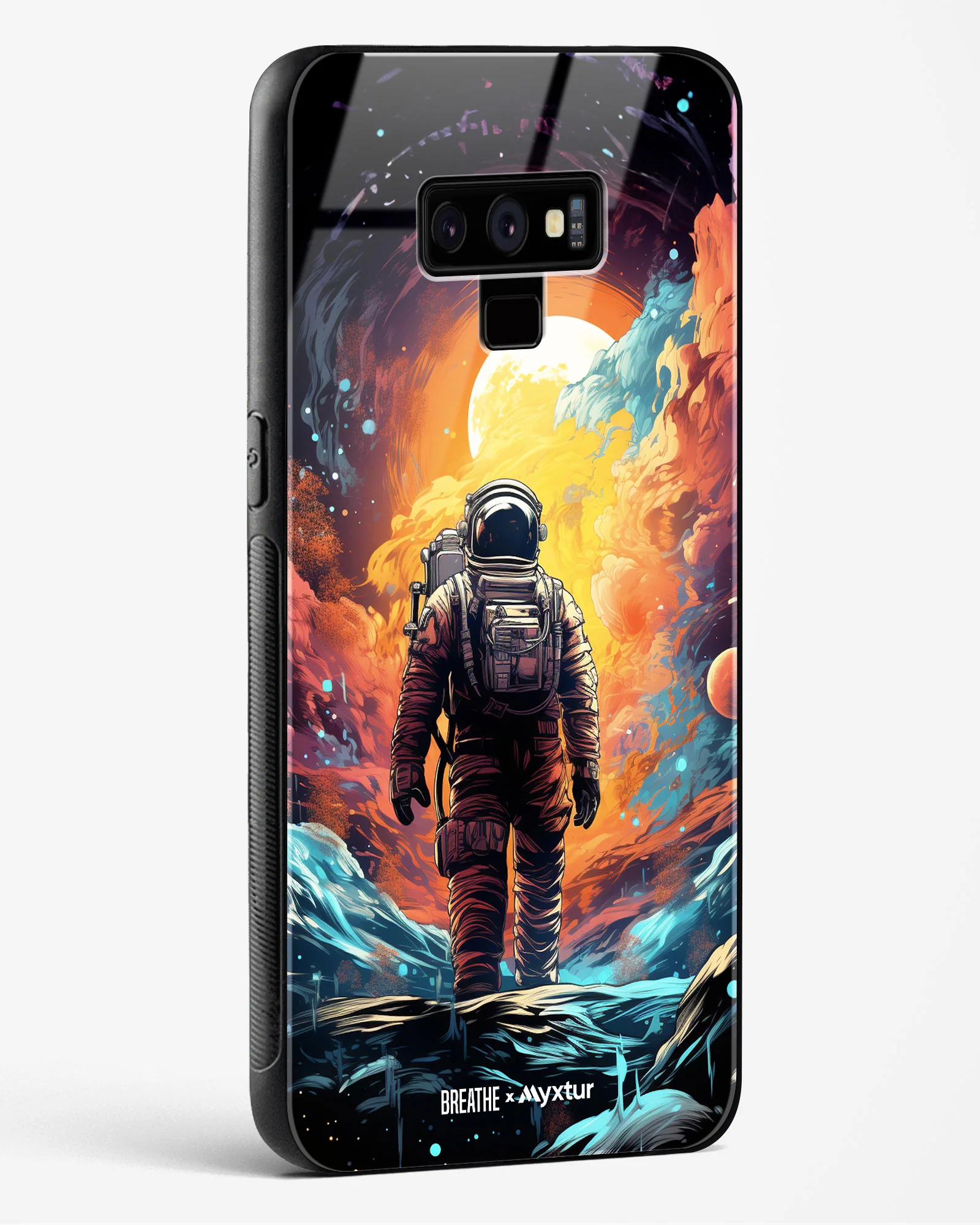 Technicolor Space Adventure [BREATHE] Glass Case Phone Cover (Samsung) - Image 168