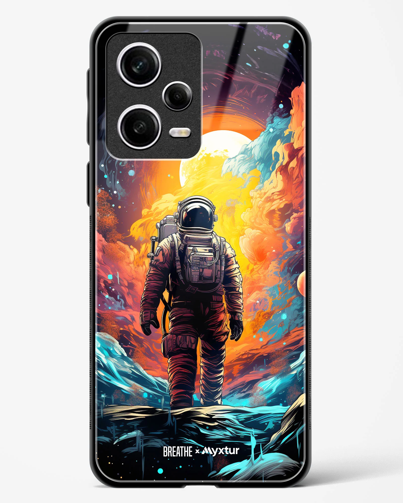 Technicolor Space Adventure [BREATHE] Glass Case Phone Cover (Xiaomi) - Image 117