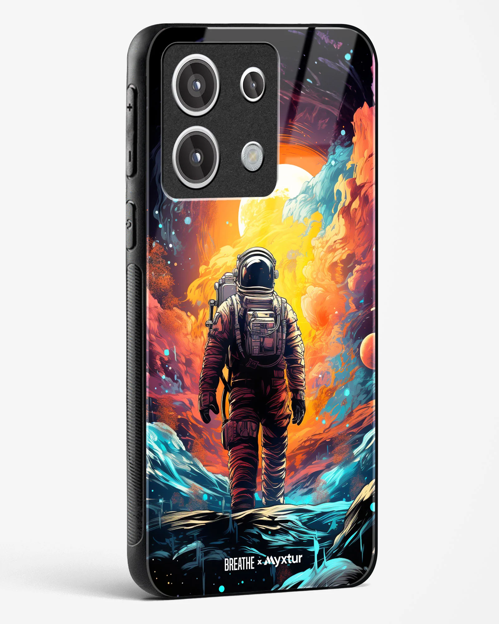 Technicolor Space Adventure [BREATHE] Glass Case Phone Cover (Xiaomi) - Image 120