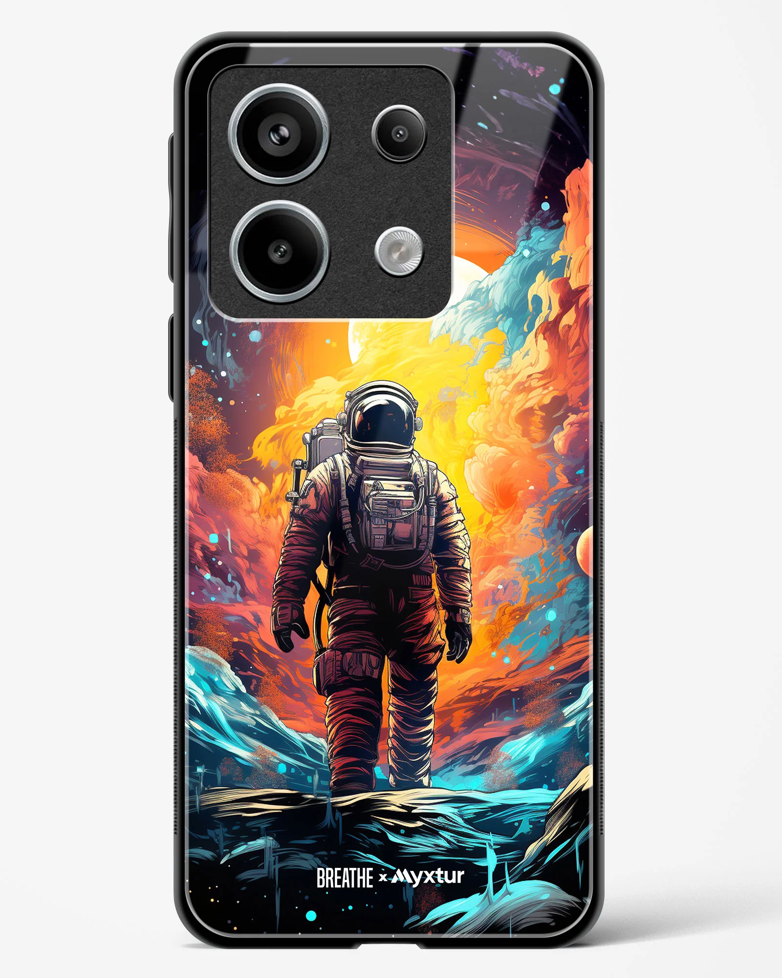 Technicolor Space Adventure [BREATHE] Glass Case Phone Cover (Xiaomi) - Image 121