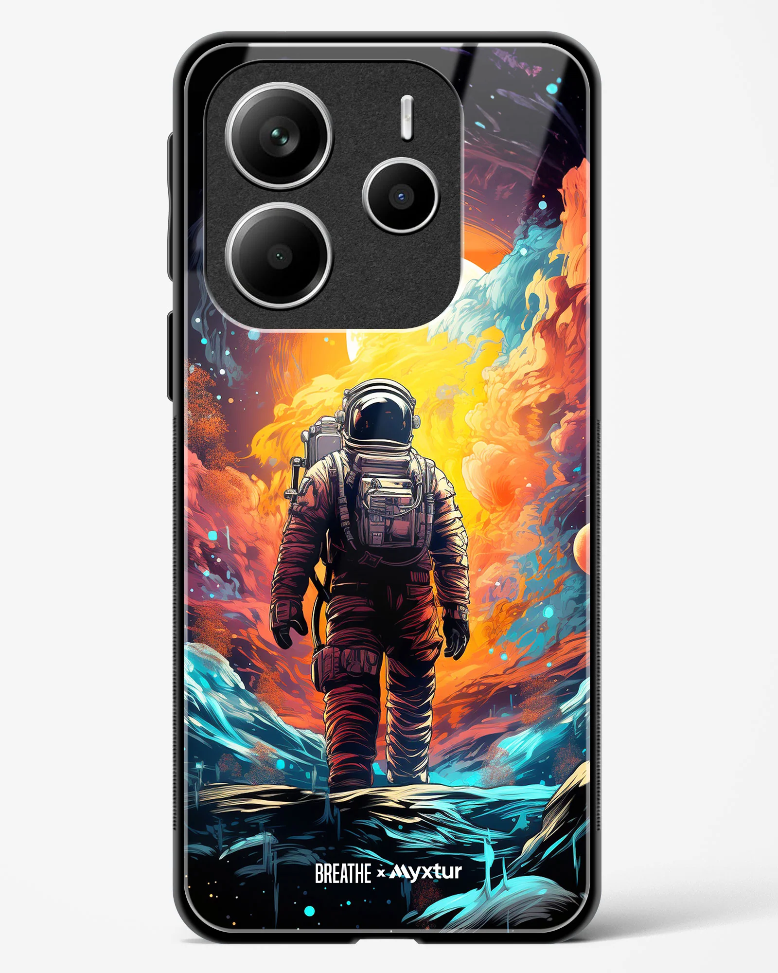 Technicolor Space Adventure [BREATHE] Glass Case Phone Cover (Xiaomi) - Image 125