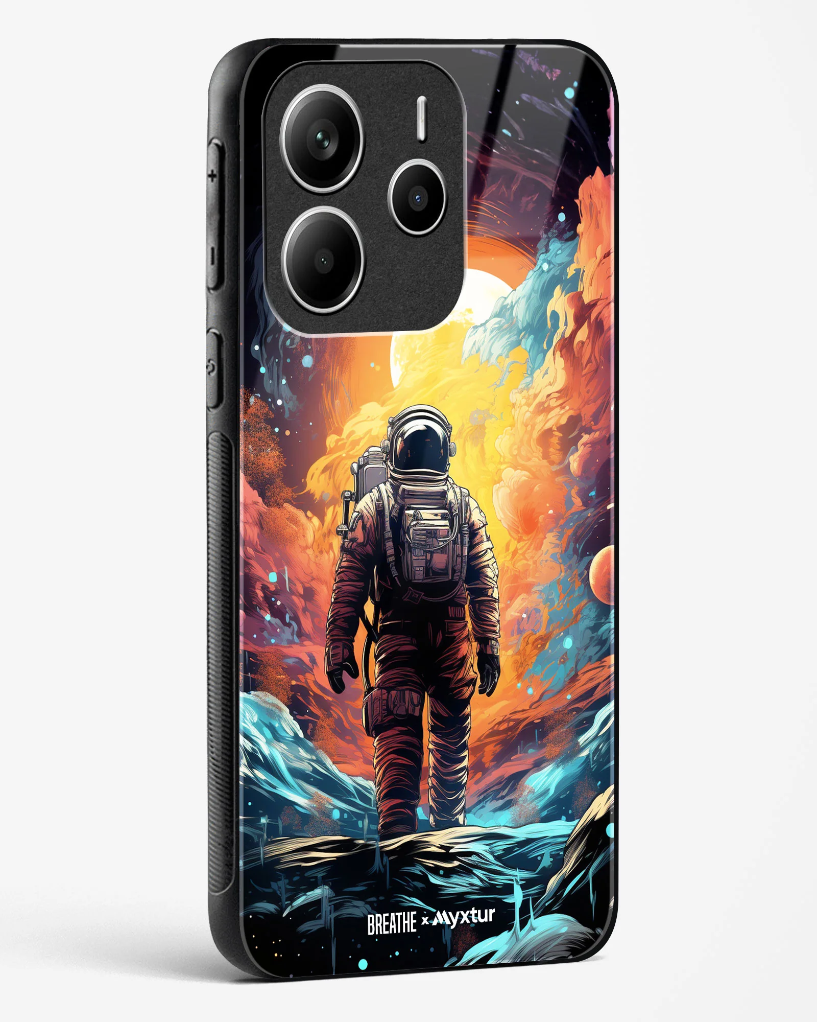 Technicolor Space Adventure [BREATHE] Glass Case Phone Cover (Xiaomi) - Image 126