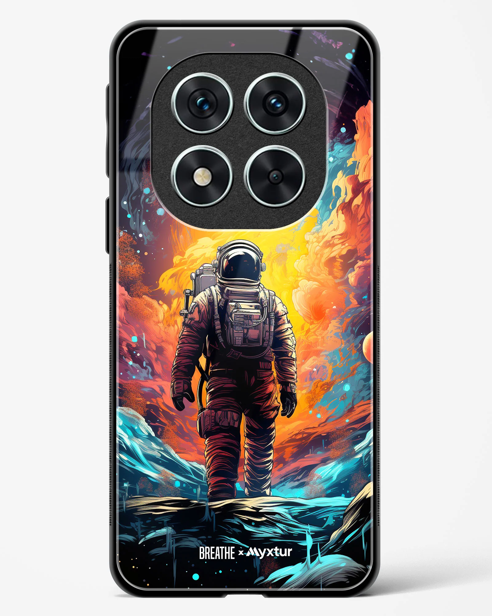 Technicolor Space Adventure [BREATHE] Glass Case Phone Cover (Xiaomi) - Image 127