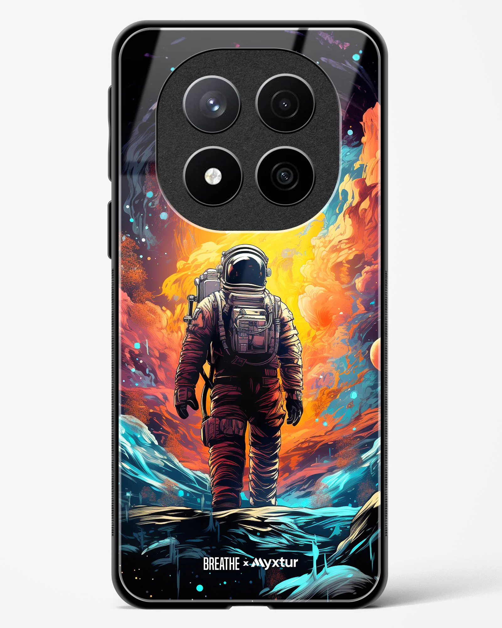 Technicolor Space Adventure [BREATHE] Glass Case Phone Cover (Xiaomi) - Image 129