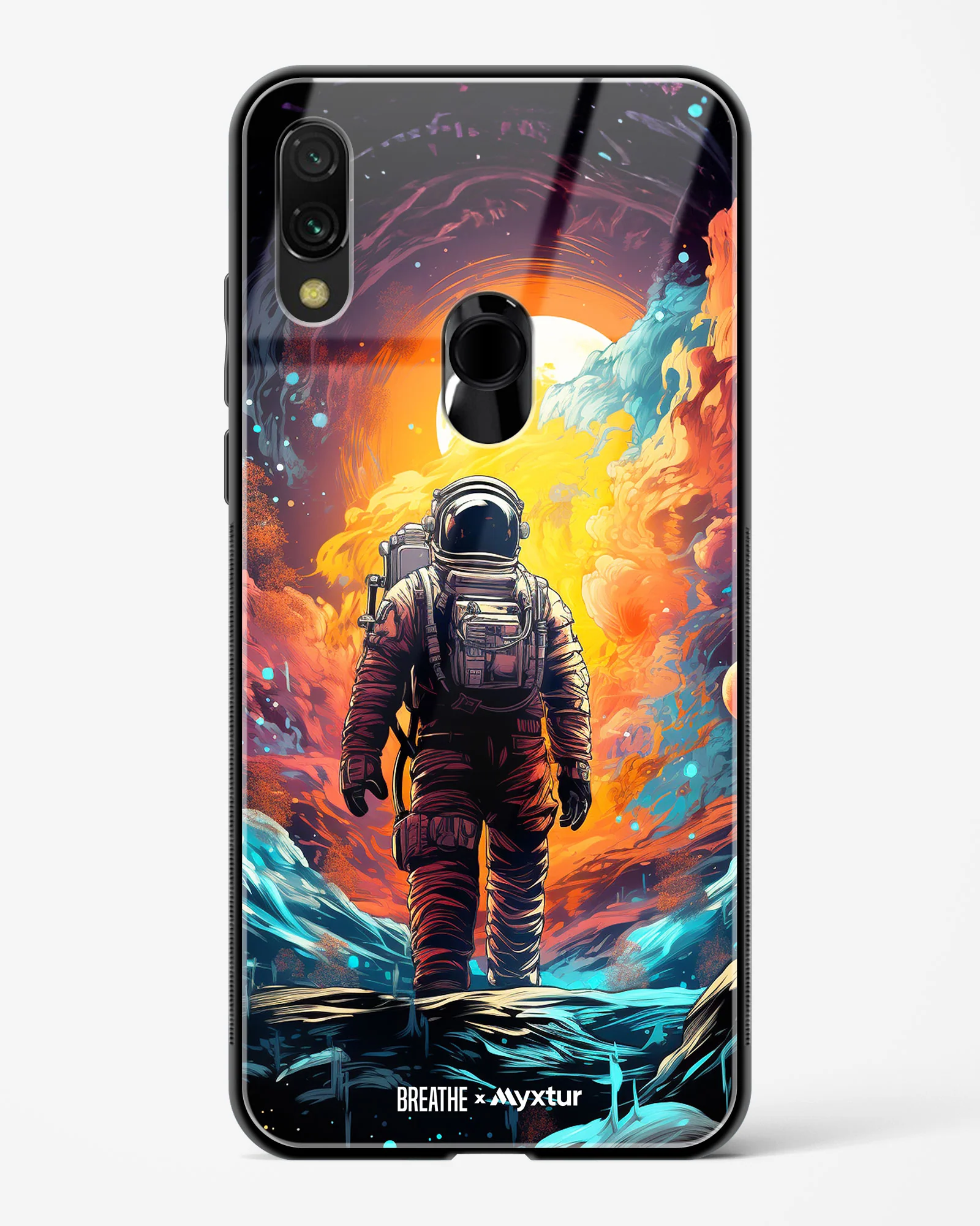 Technicolor Space Adventure [BREATHE] Glass Case Phone Cover (Xiaomi) - Image 131