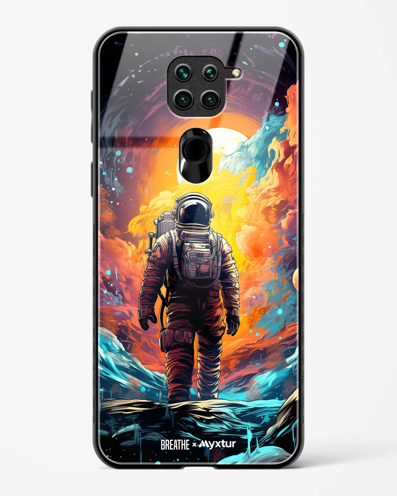 Technicolor Space Adventure [BREATHE] Glass Case Phone Cover (Xiaomi) - Image 141