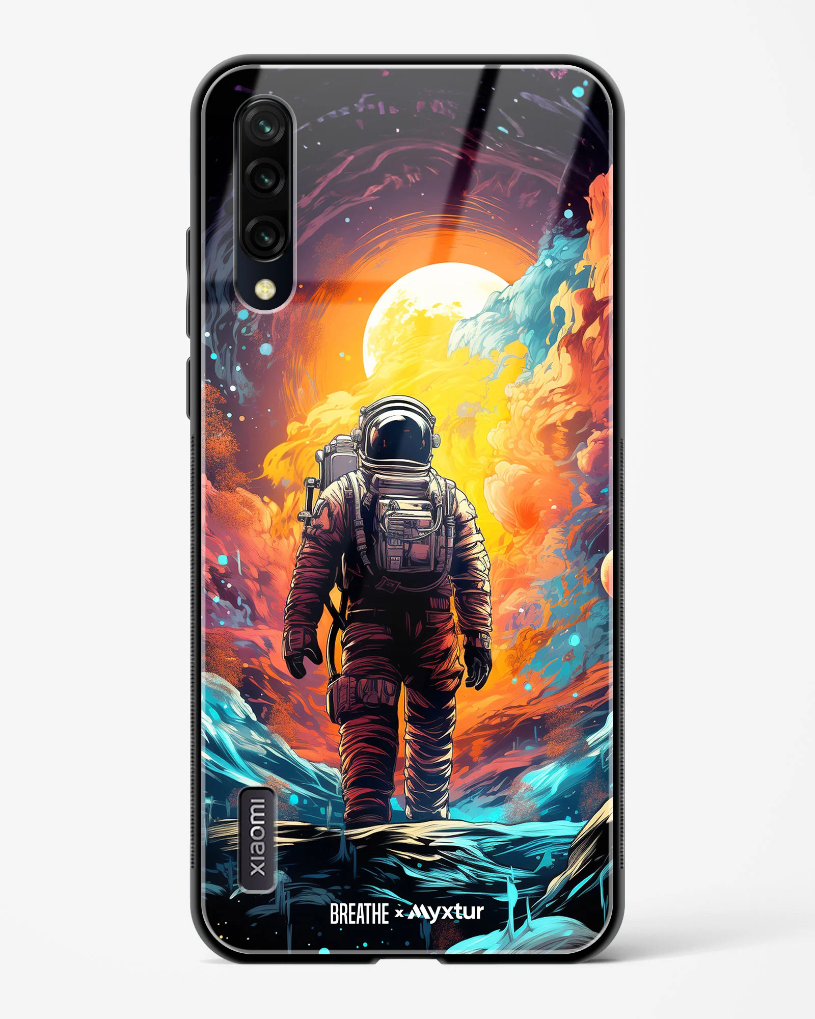 Technicolor Space Adventure [BREATHE] Glass Case Phone Cover (Xiaomi) - Image 15