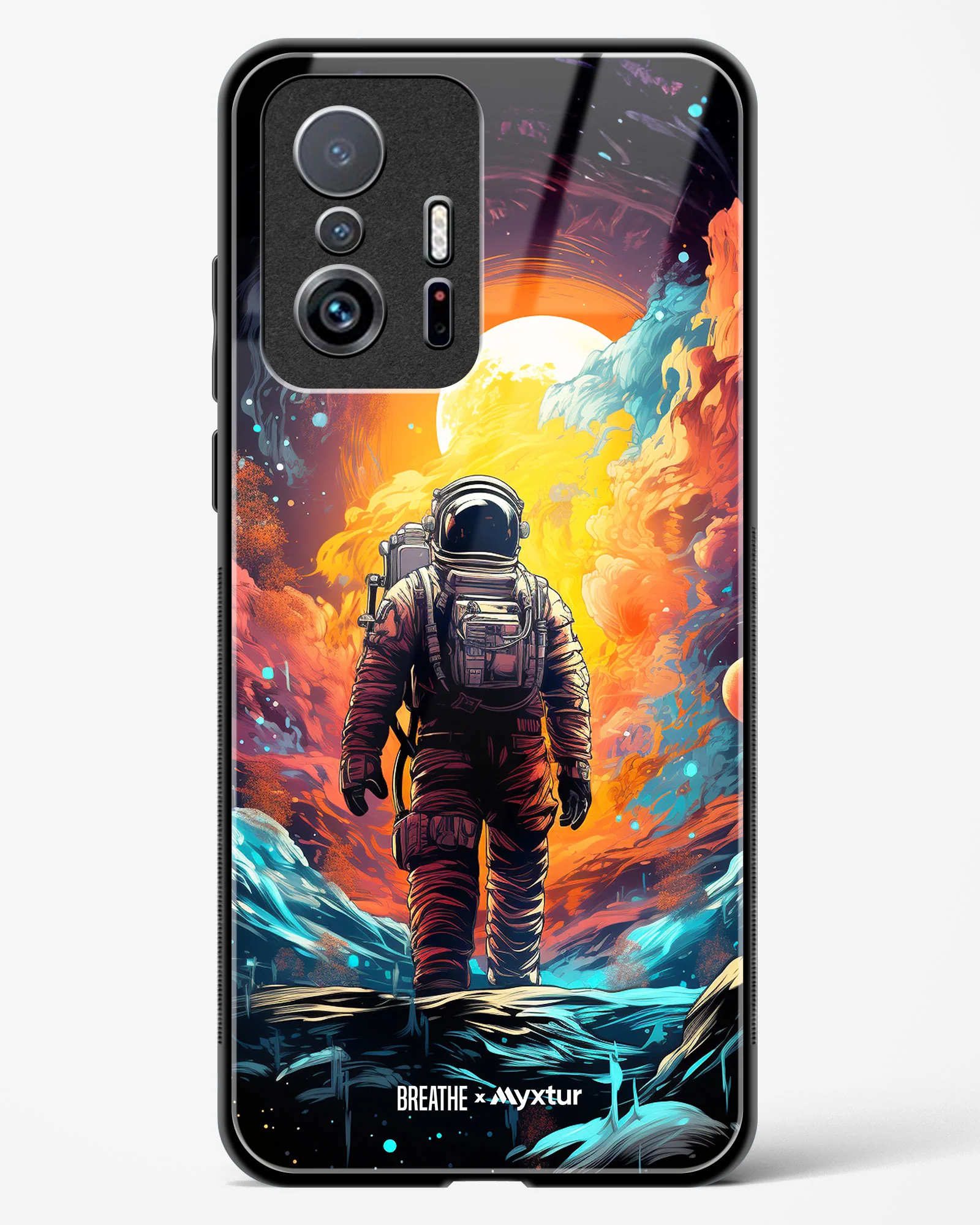 Technicolor Space Adventure [BREATHE] Glass Case Phone Cover (Xiaomi) - Image 155