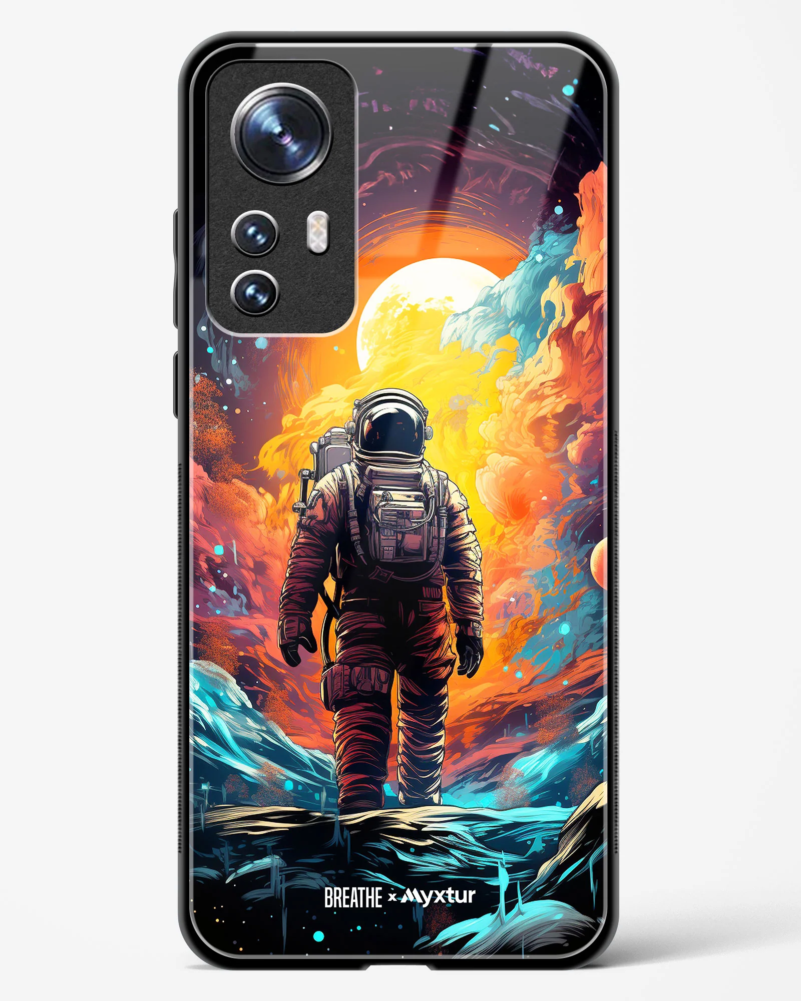 Technicolor Space Adventure [BREATHE] Glass Case Phone Cover (Xiaomi) - Image 157