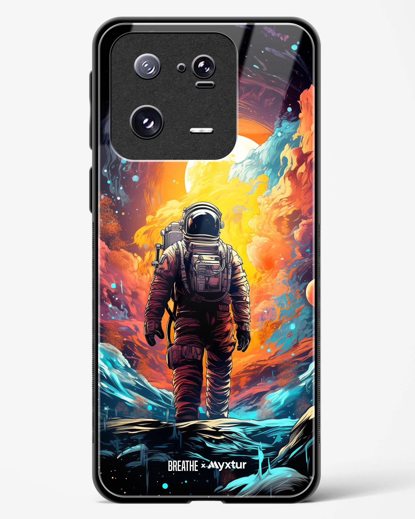 Technicolor Space Adventure [BREATHE] Glass Case Phone Cover (Xiaomi) - Image 159